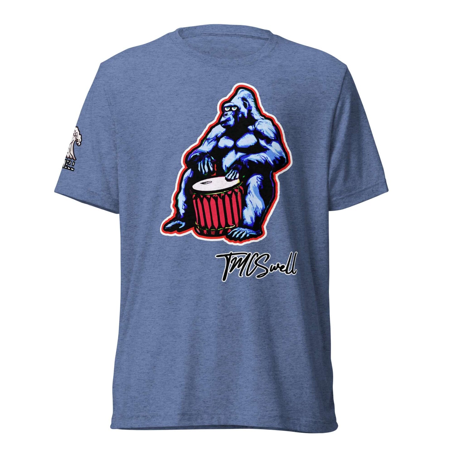 Big Gorilla Drum Tri-Blend T