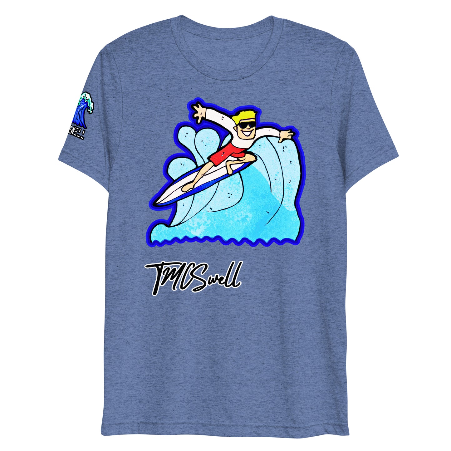 Classsic Surfer Dude Tri-Blend T