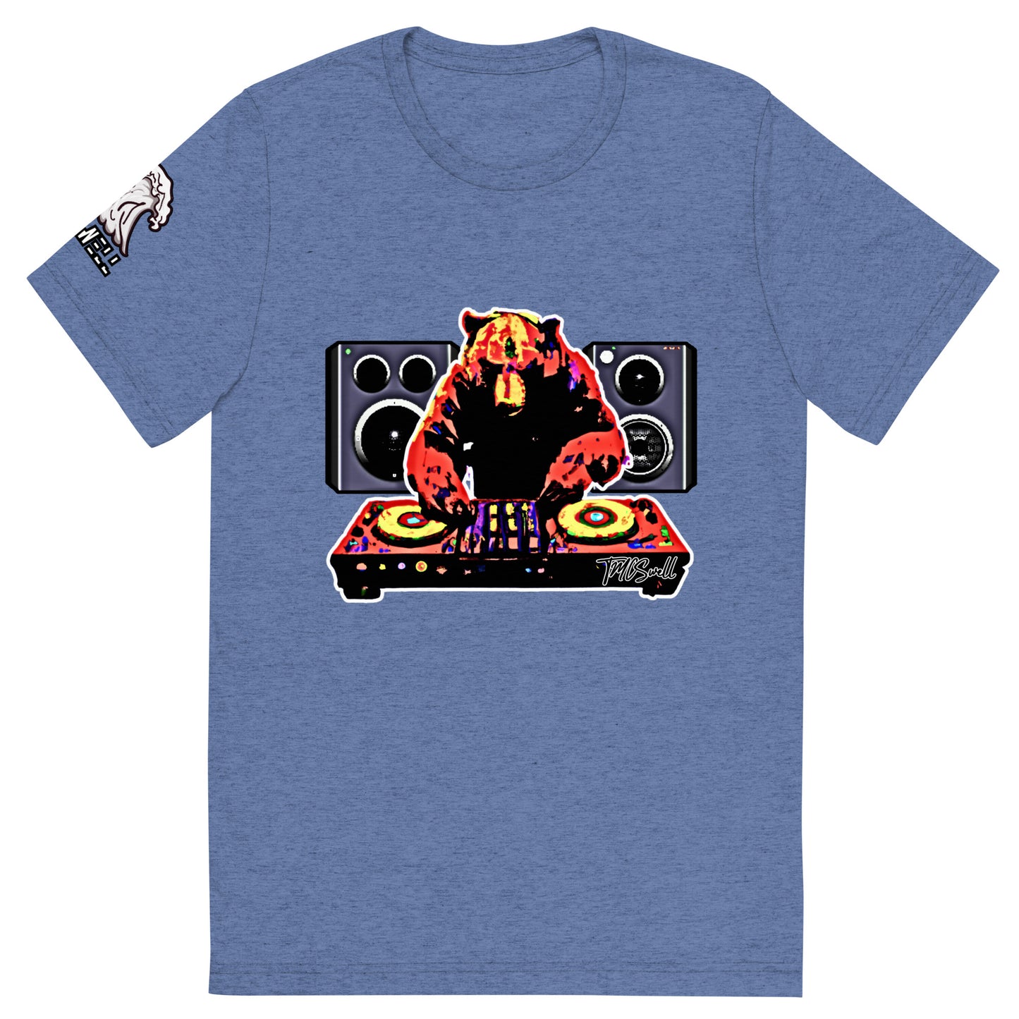 DJ Bear Tri-Blend T