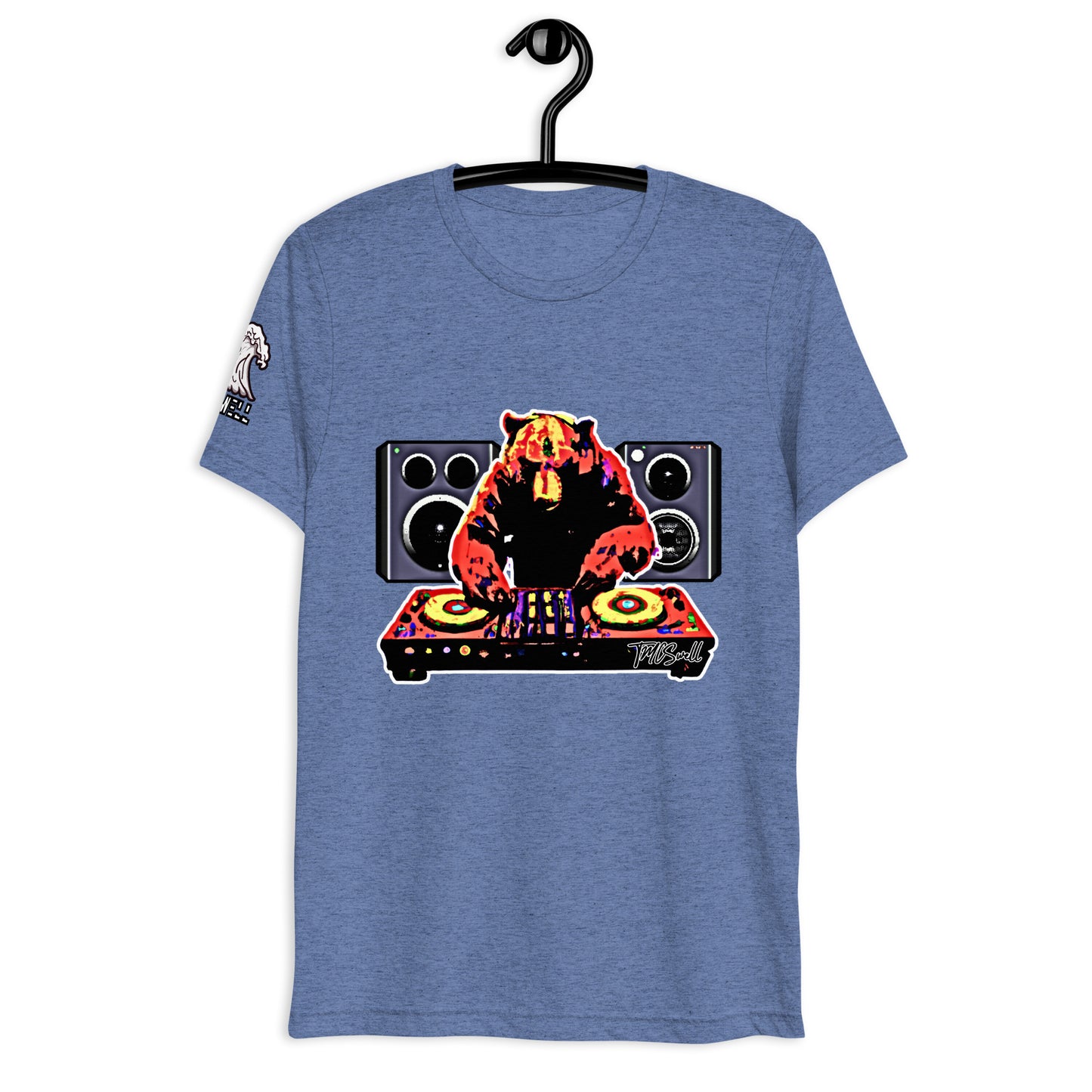 DJ Bear Tri-Blend T