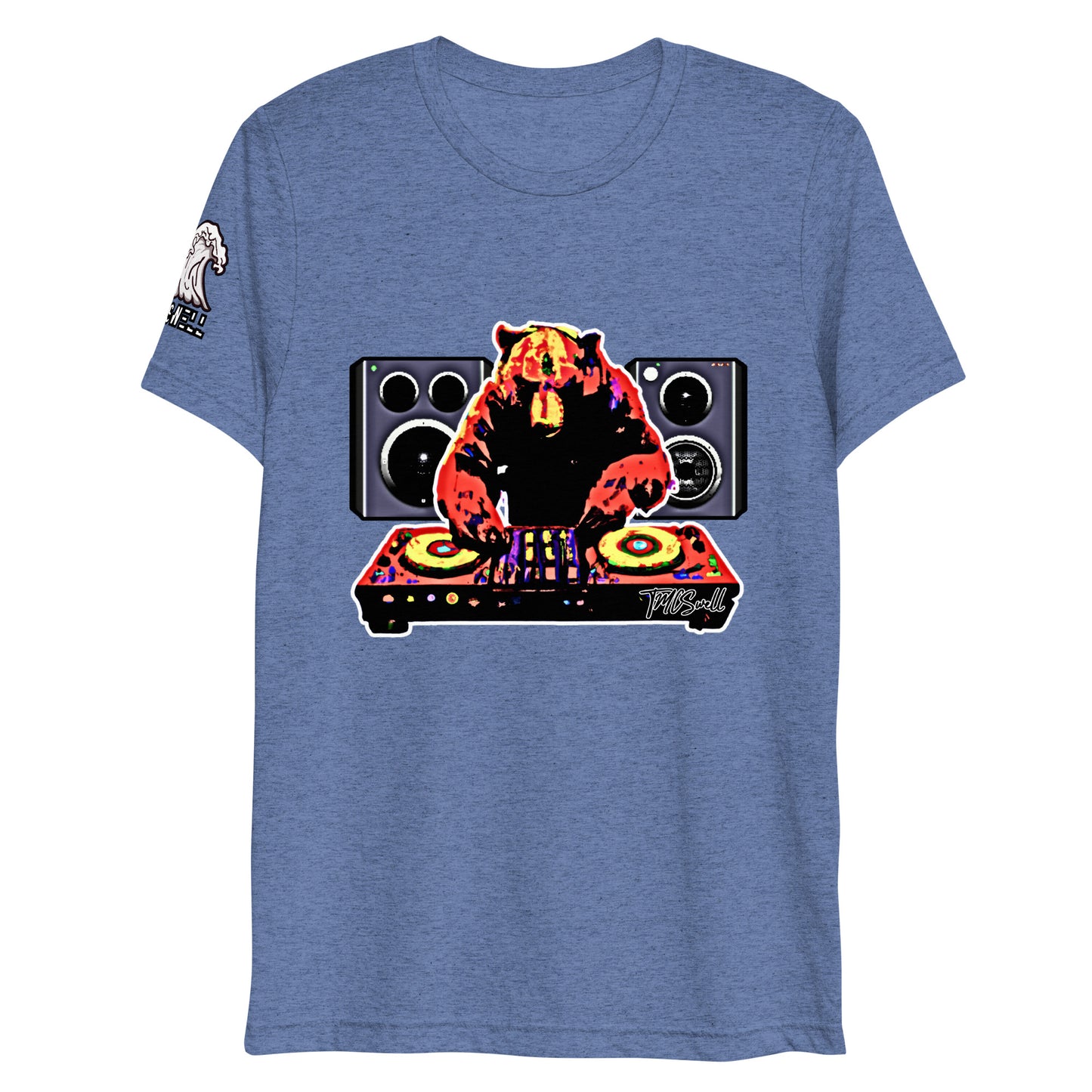 DJ Bear Tri-Blend T