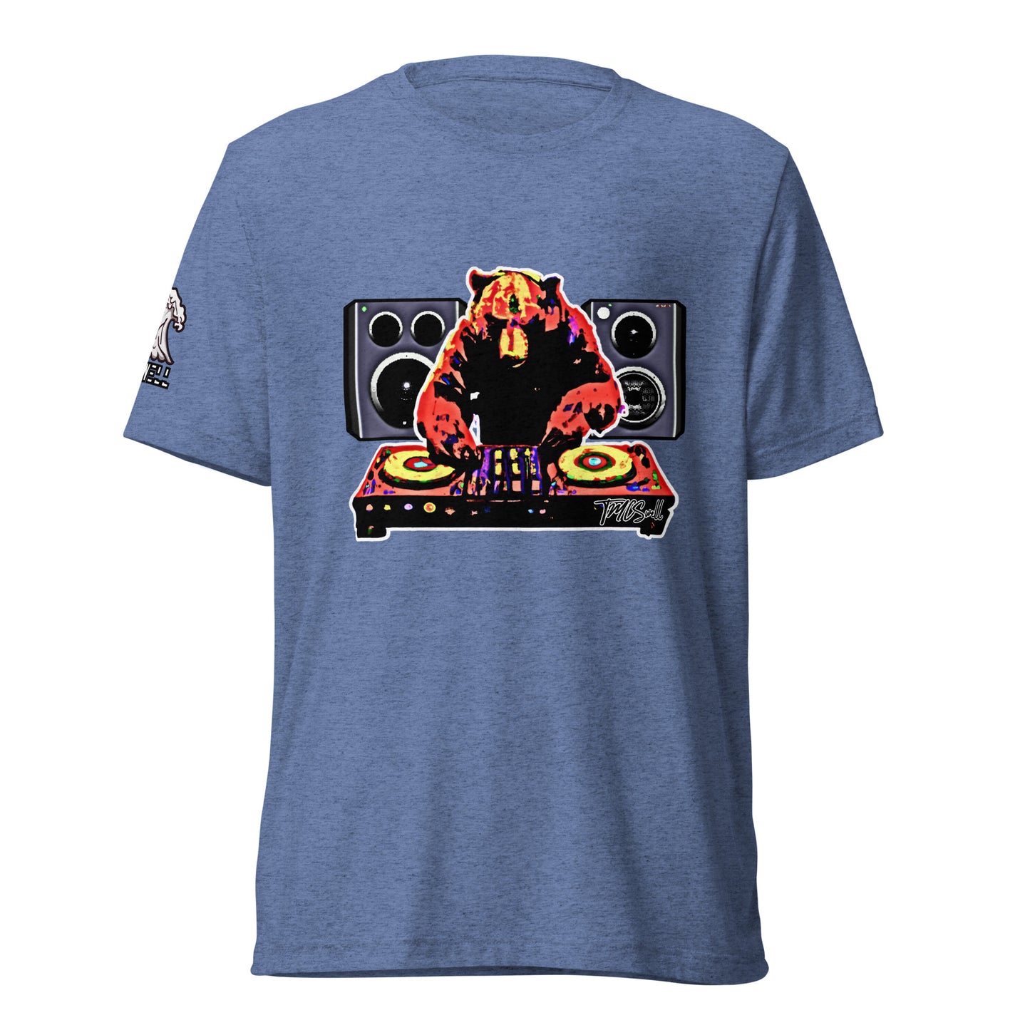 DJ Bear Tri-Blend T