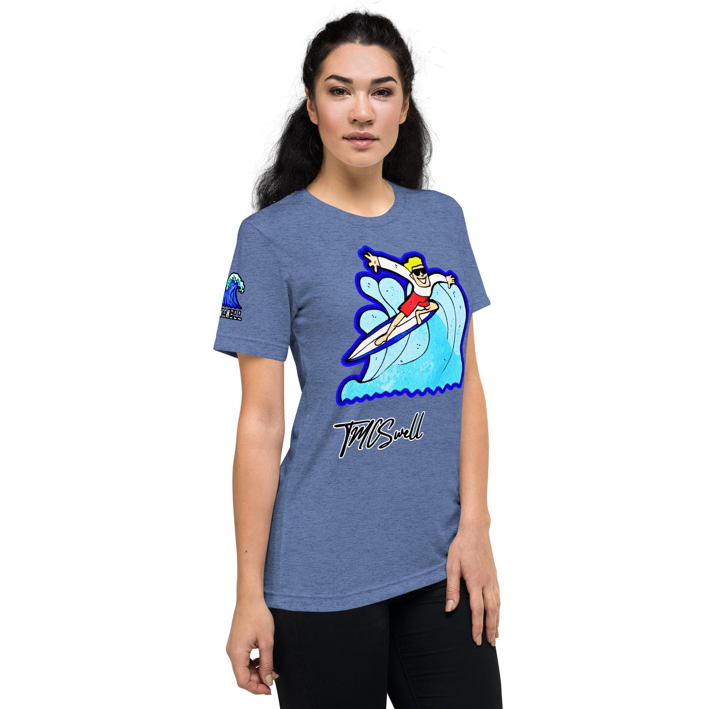 Classsic Surfer Dude Tri-Blend T