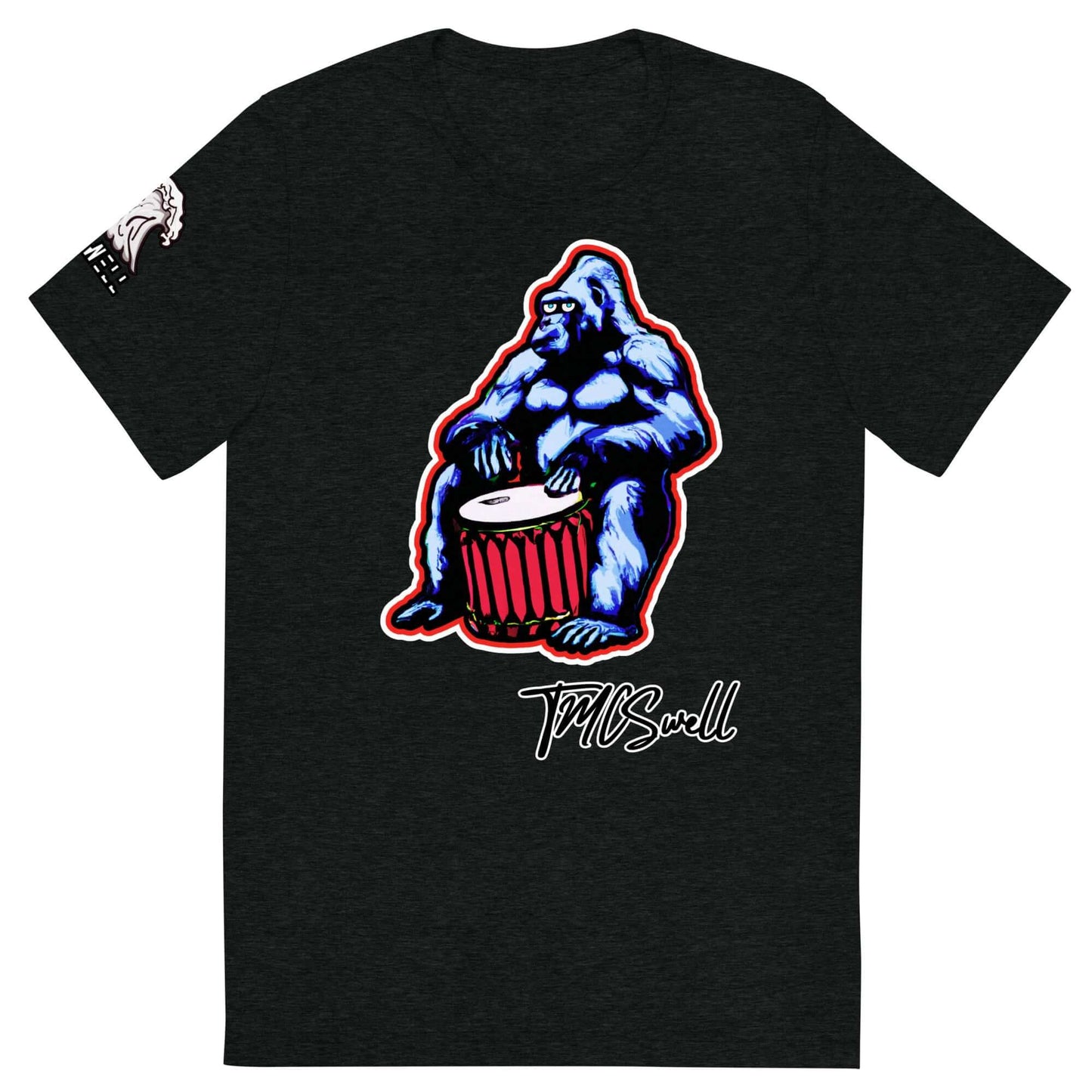 Big Gorilla Drum Tri-Blend T