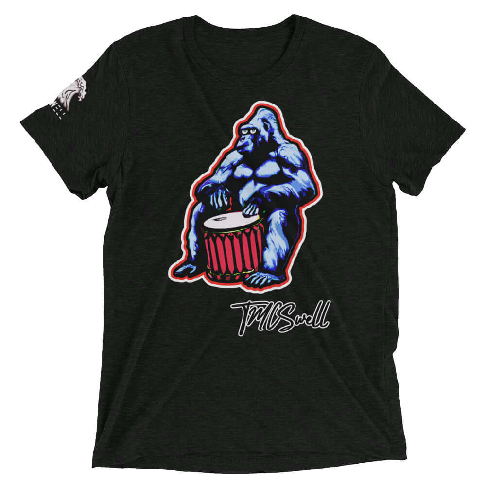 Big Gorilla Drum Tri-Blend T