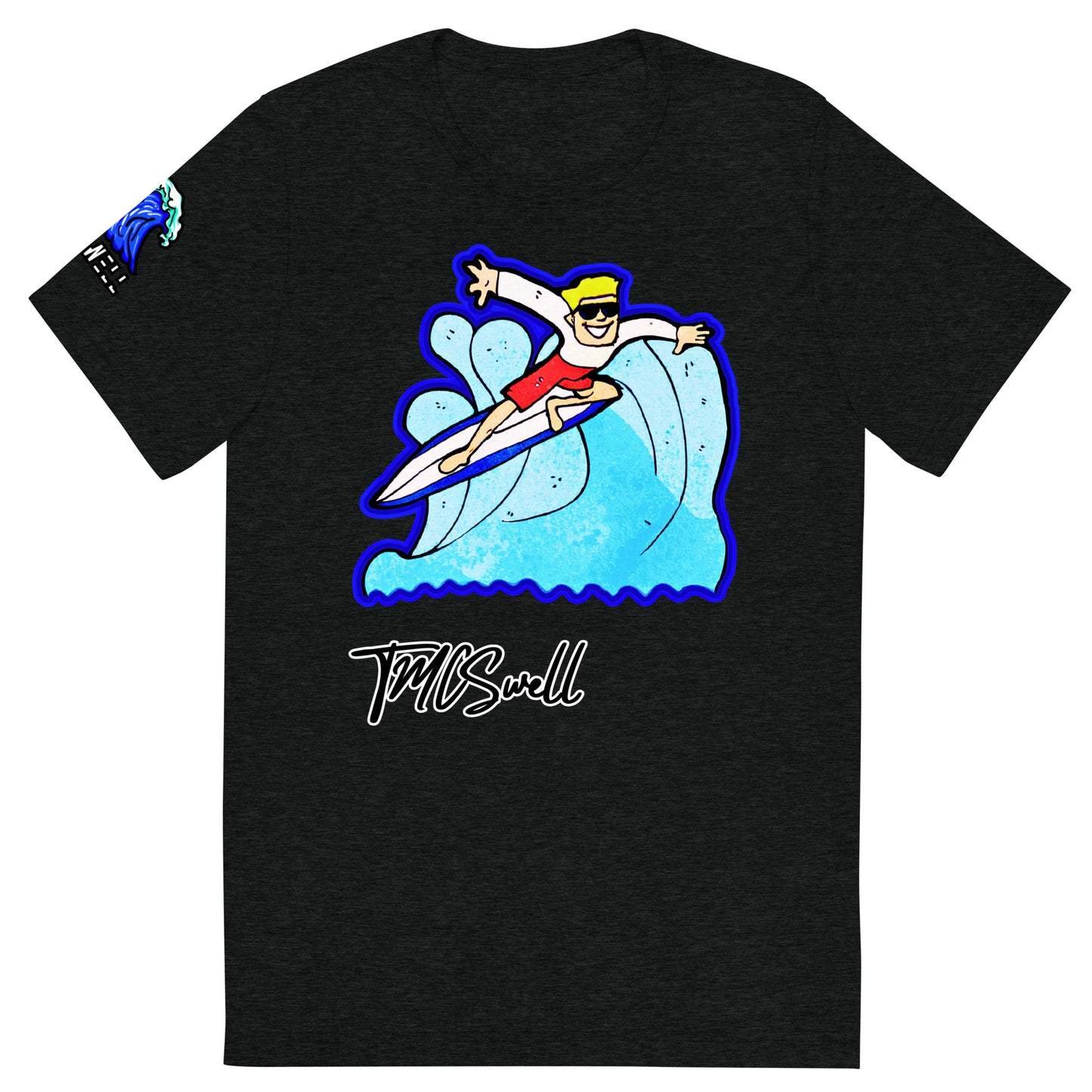 Classsic Surfer Dude Tri-Blend T