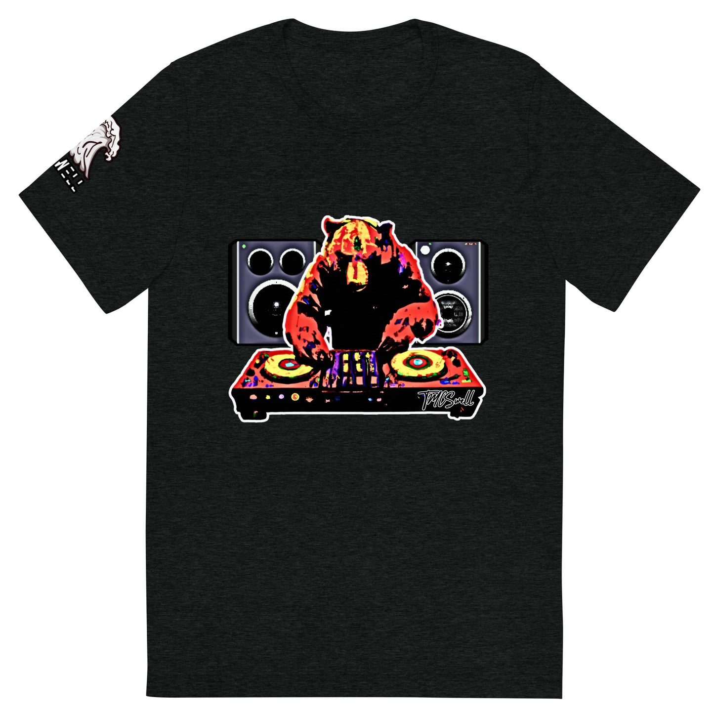 DJ Bear Tri-Blend T