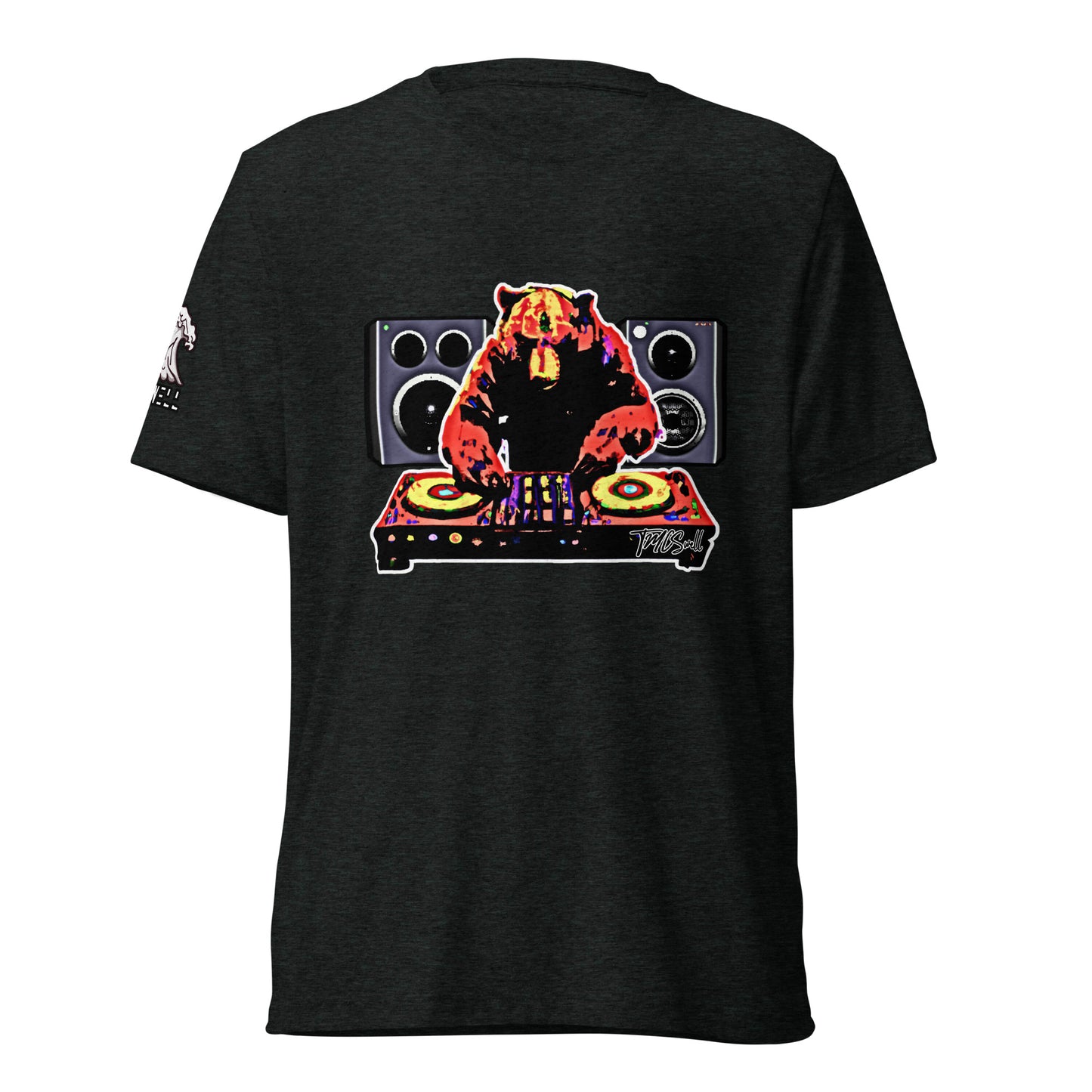 DJ Bear Tri-Blend T