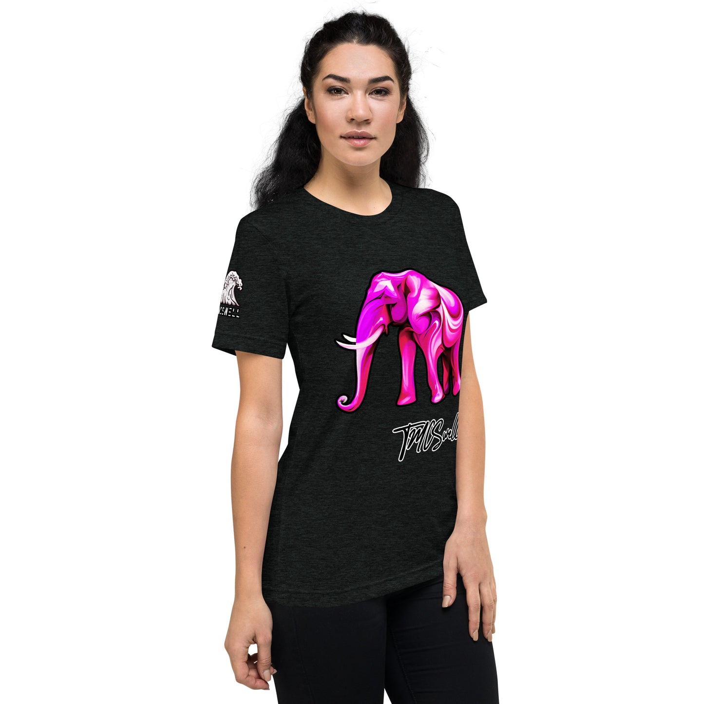 Power Elephant Tri Blend T