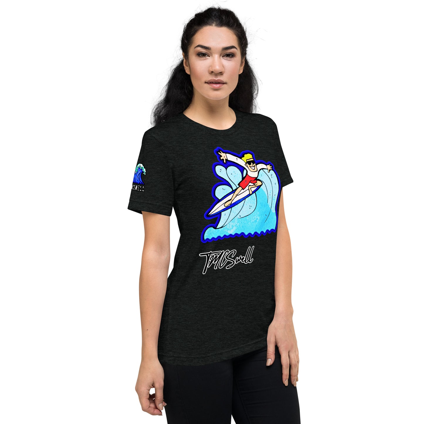 Classsic Surfer Dude Tri-Blend T