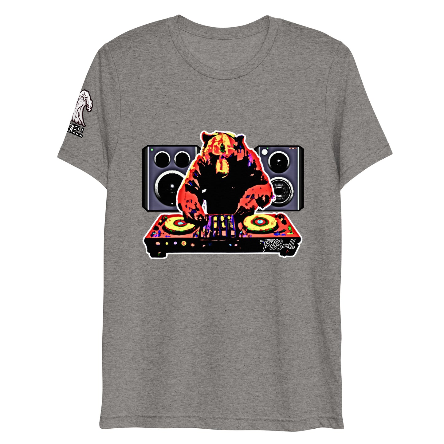 DJ Bear Tri-Blend T