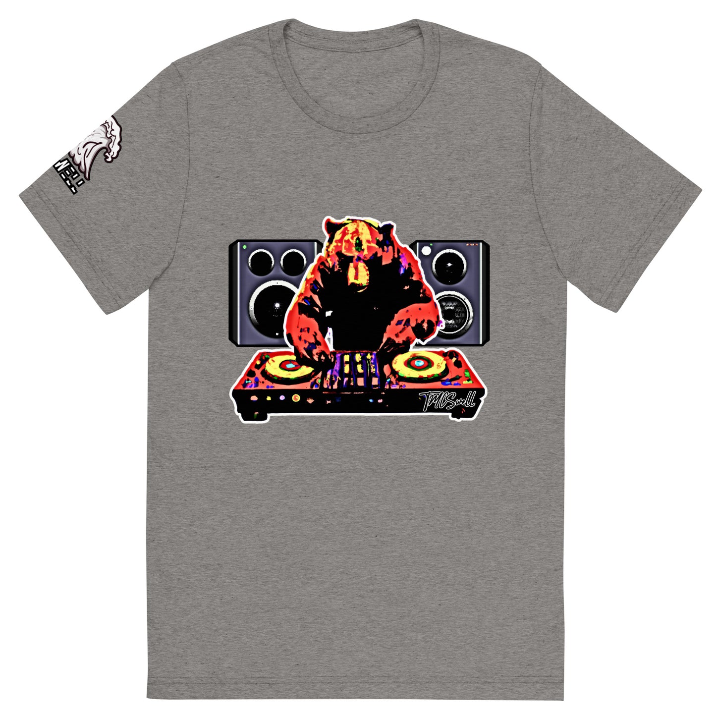 DJ Bear Tri-Blend T