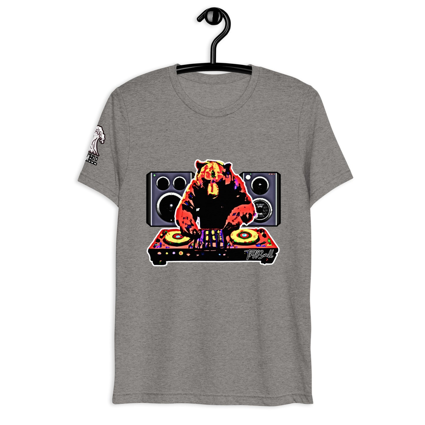 DJ Bear Tri-Blend T