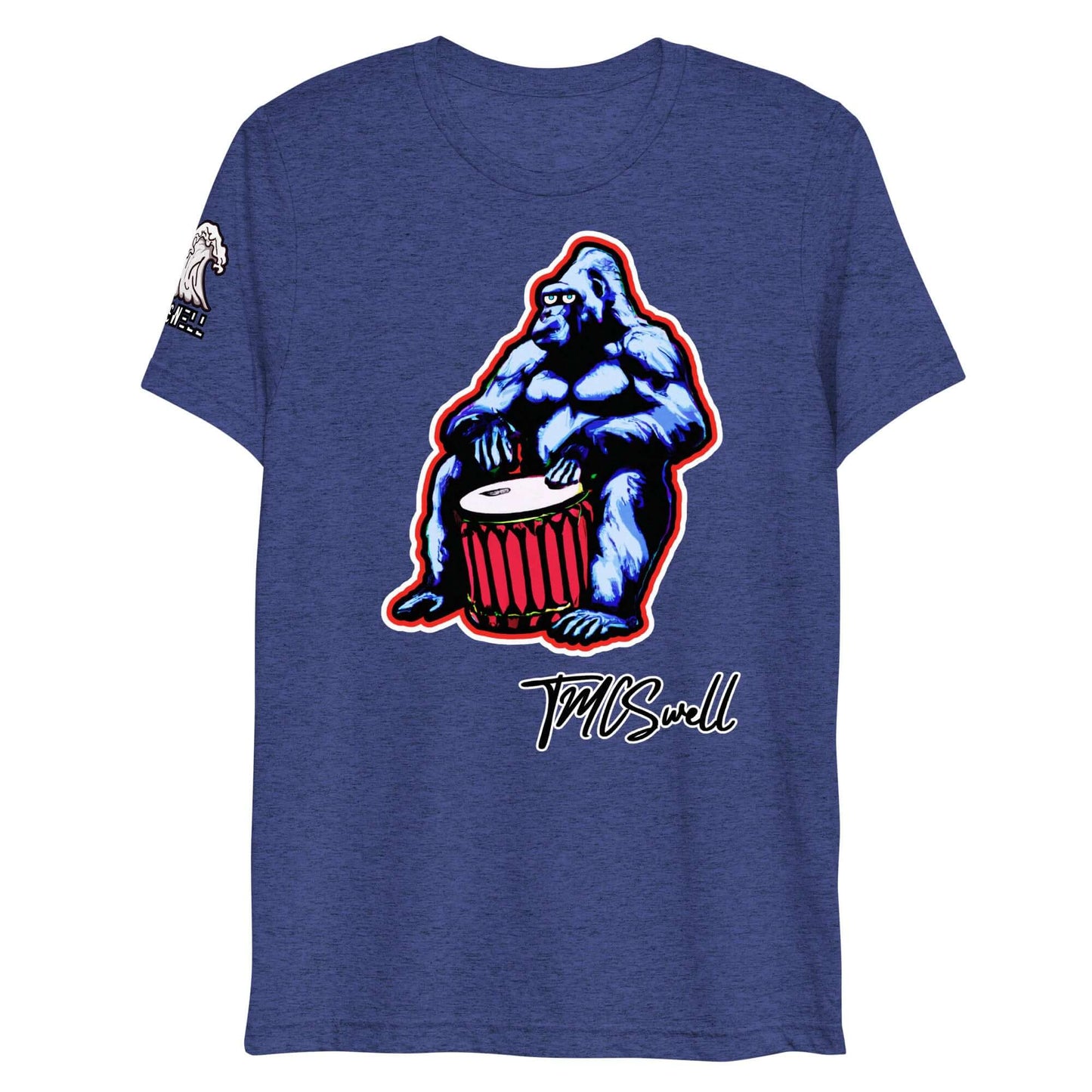 Big Gorilla Drum Tri-Blend T