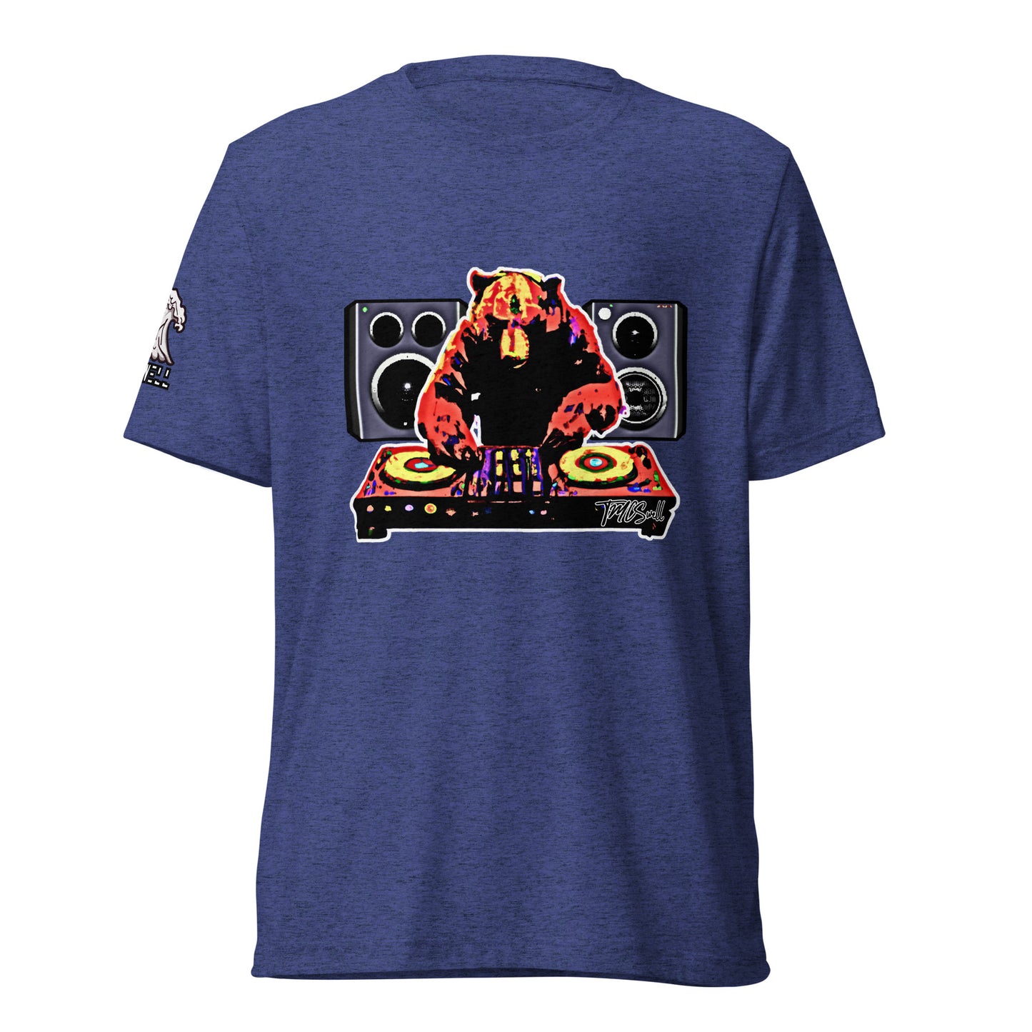 DJ Bear Tri-Blend T