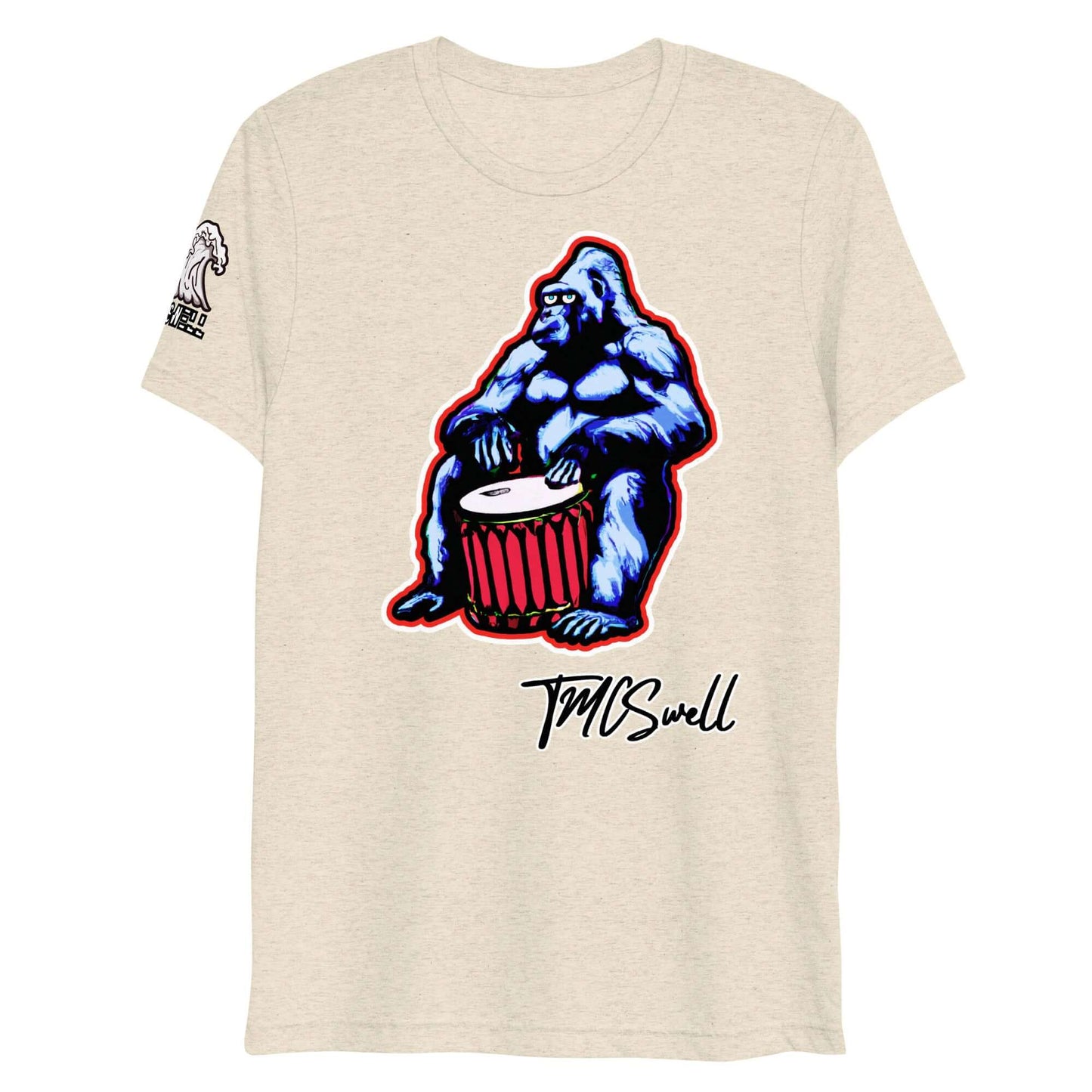 Big Gorilla Drum Tri-Blend T