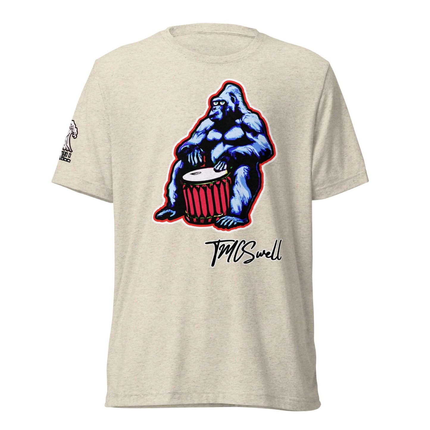 Big Gorilla Drum Tri-Blend T