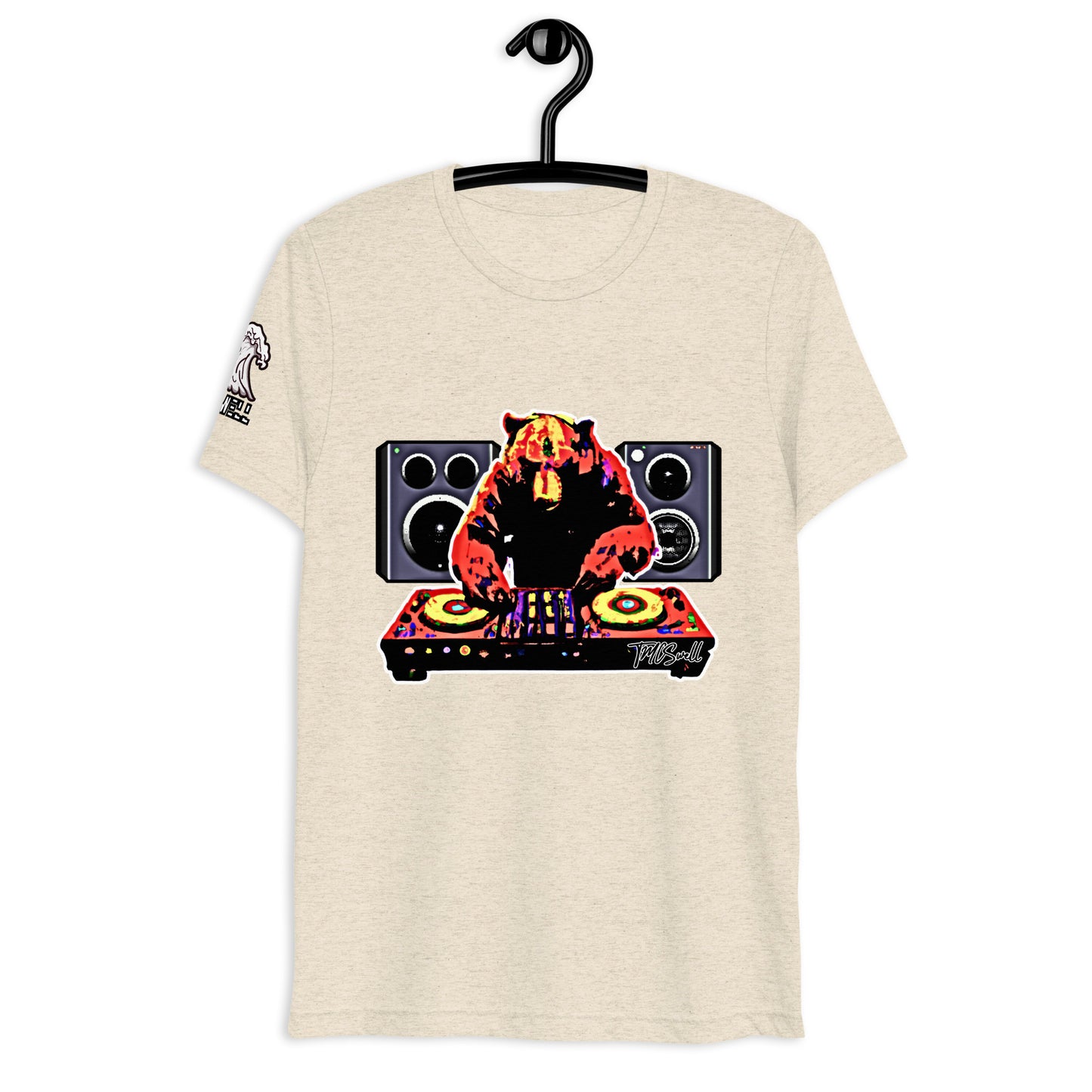 DJ Bear Tri-Blend T