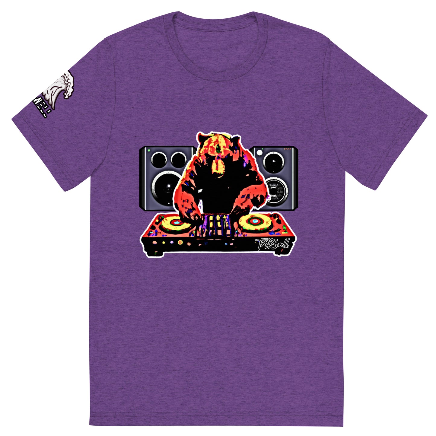 DJ Bear Tri-Blend T