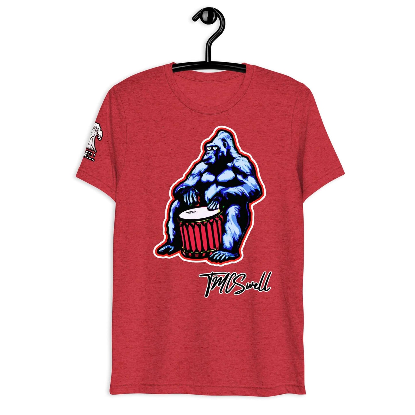 Big Gorilla Drum Tri-Blend T