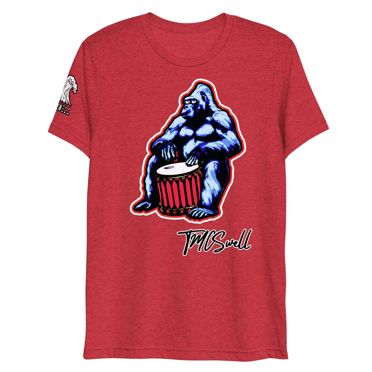 Big Gorilla Drum Tri-Blend T