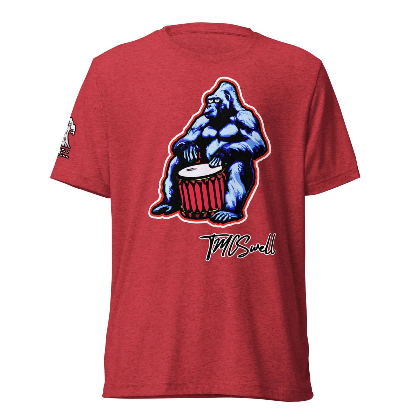 Big Gorilla Drum Tri-Blend T