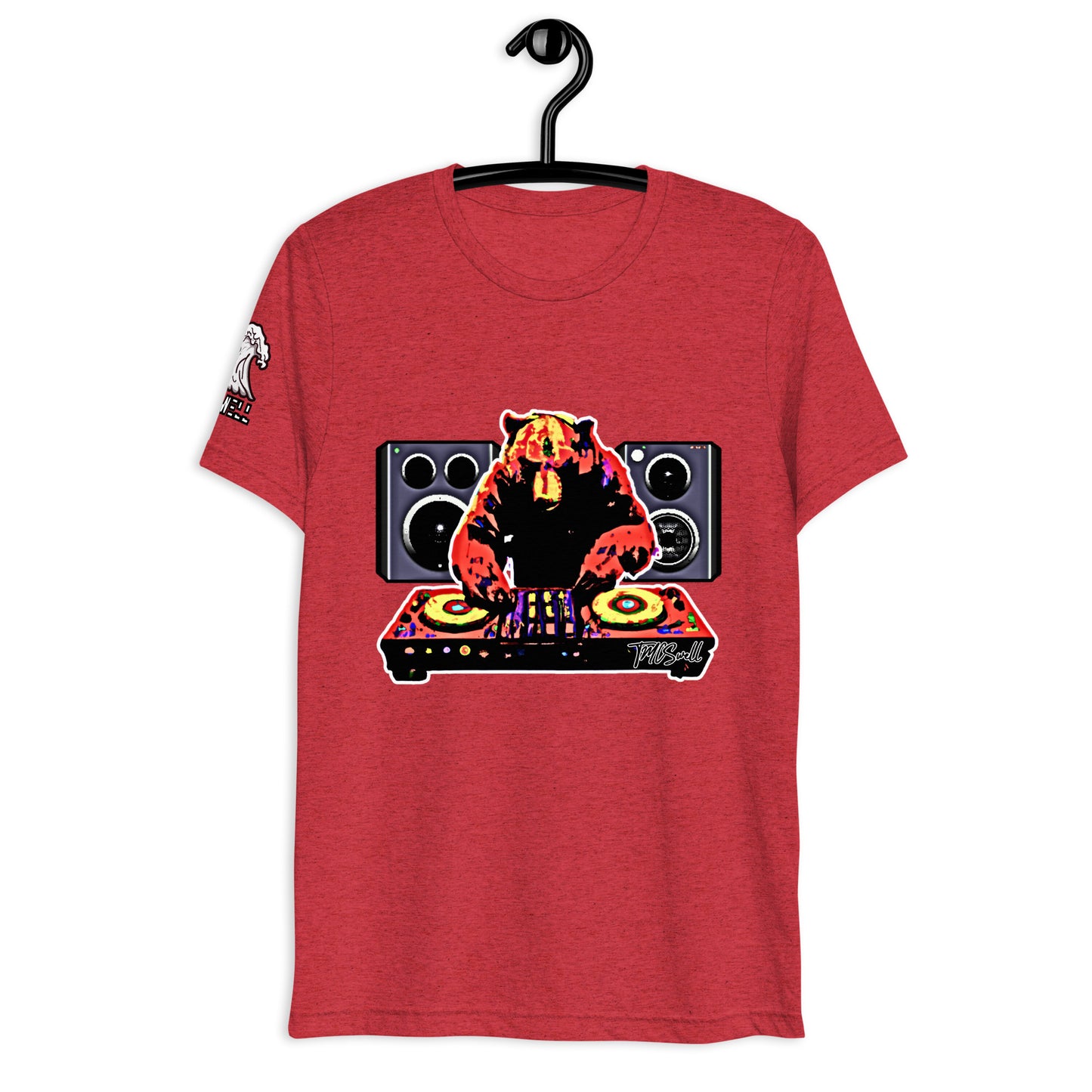 DJ Bear Tri-Blend T