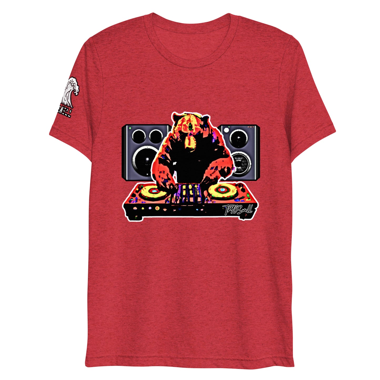 DJ Bear Tri-Blend T