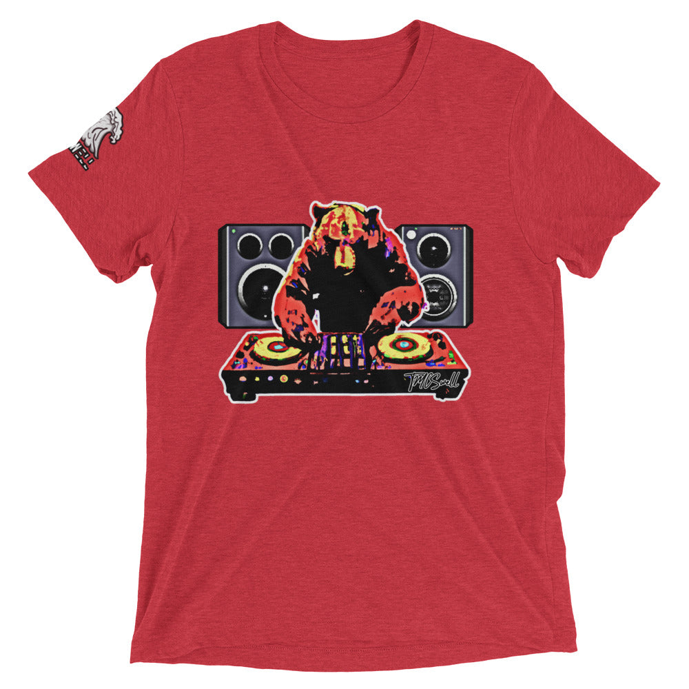 DJ Bear Tri-Blend T