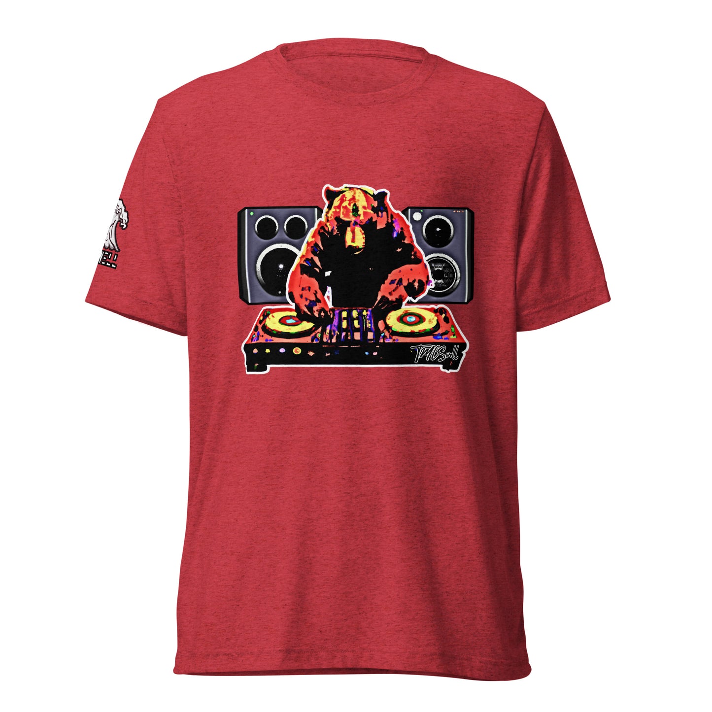 DJ Bear Tri-Blend T