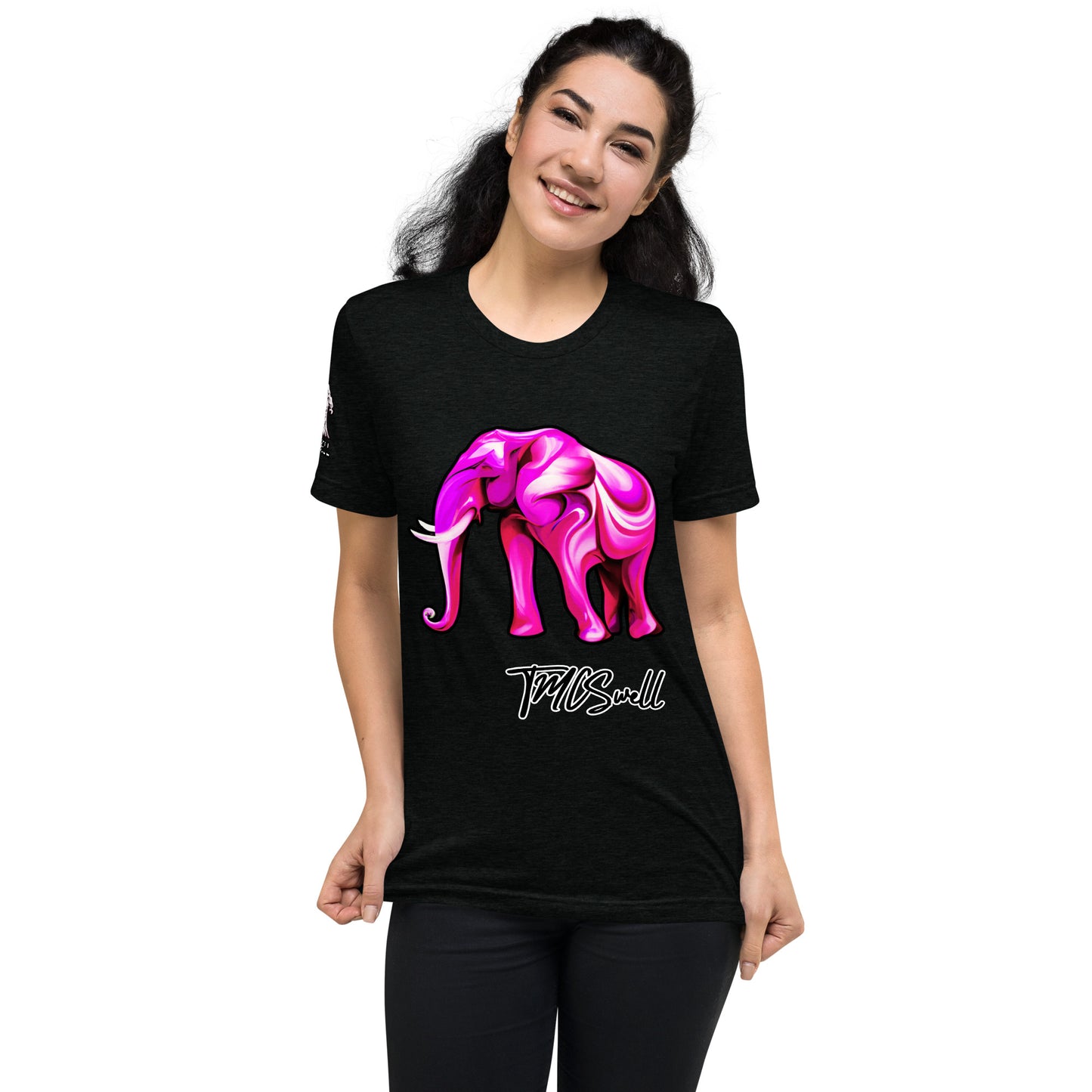 Power Elephant Tri Blend T