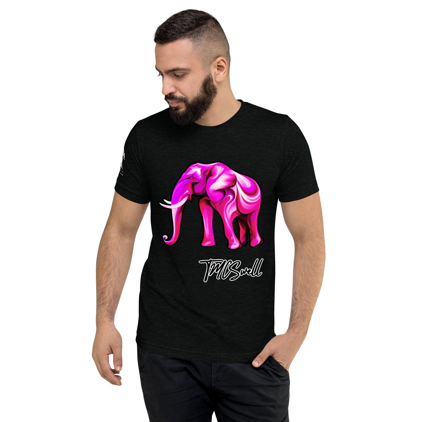 Power Elephant Tri Blend T