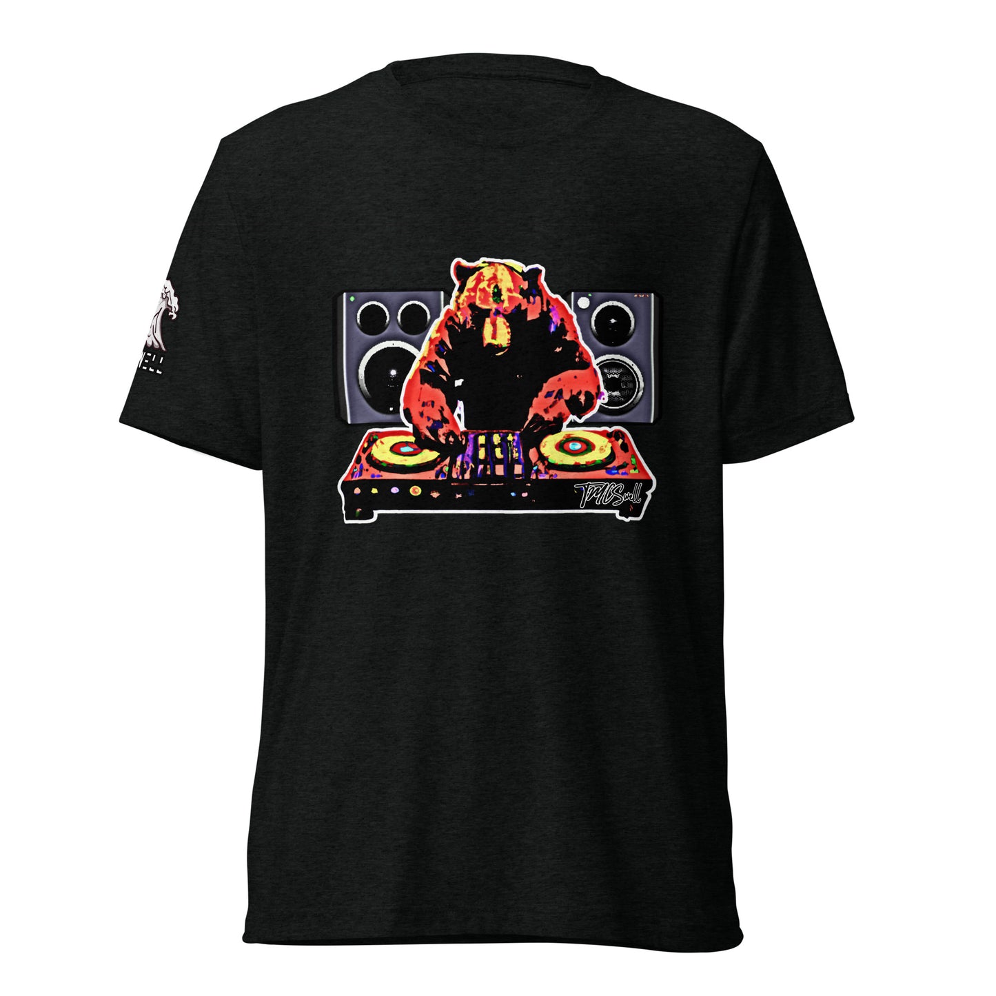 DJ Bear Tri-Blend T