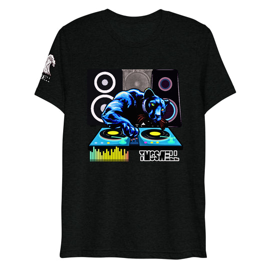 Panther Black DJ Tri-Blend T