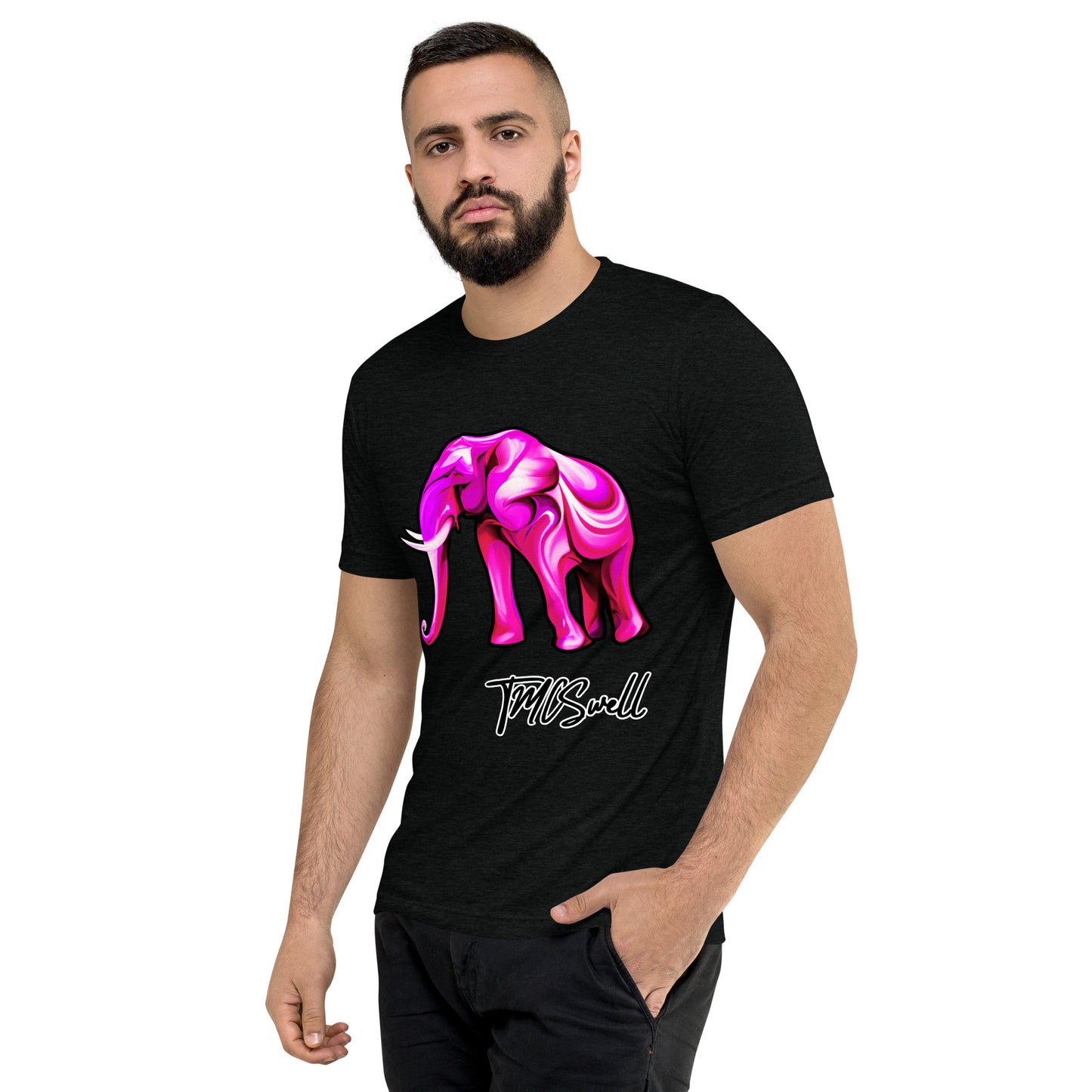 Power Elephant Tri Blend T