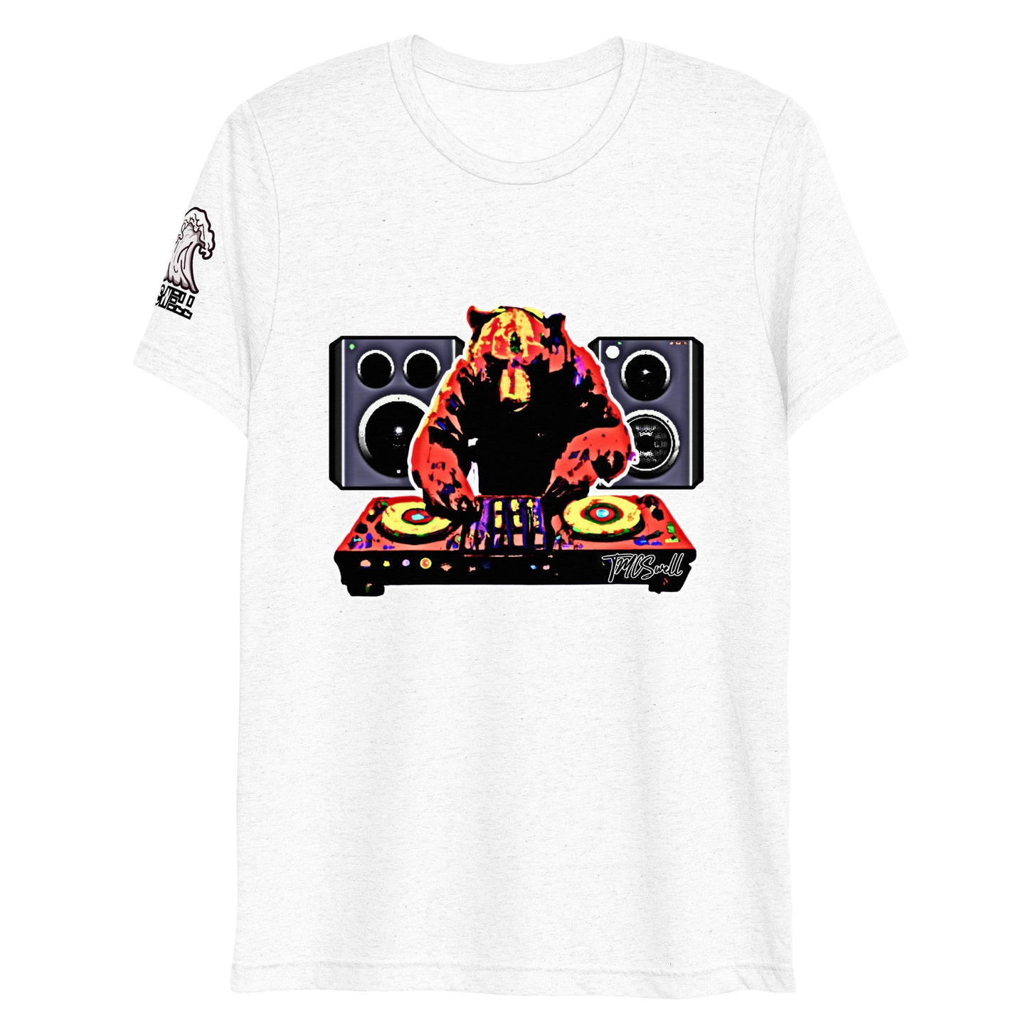 DJ Bear Tri-Blend T