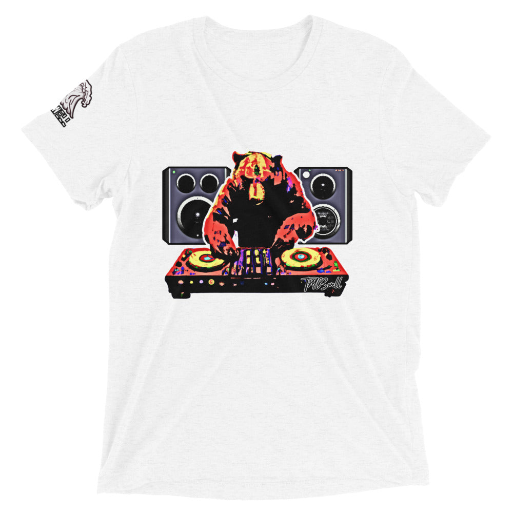 DJ Bear Tri-Blend T