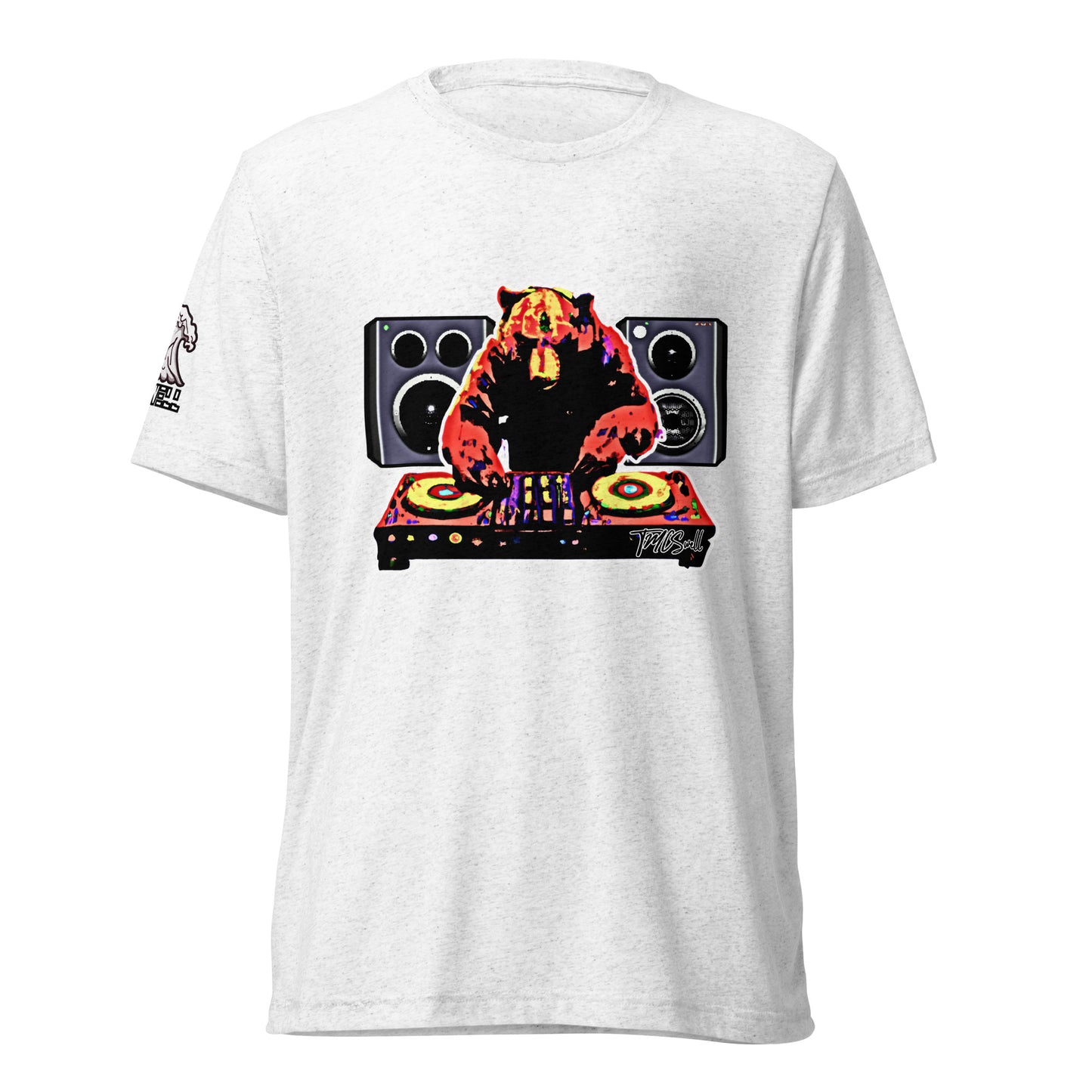 DJ Bear Tri-Blend T