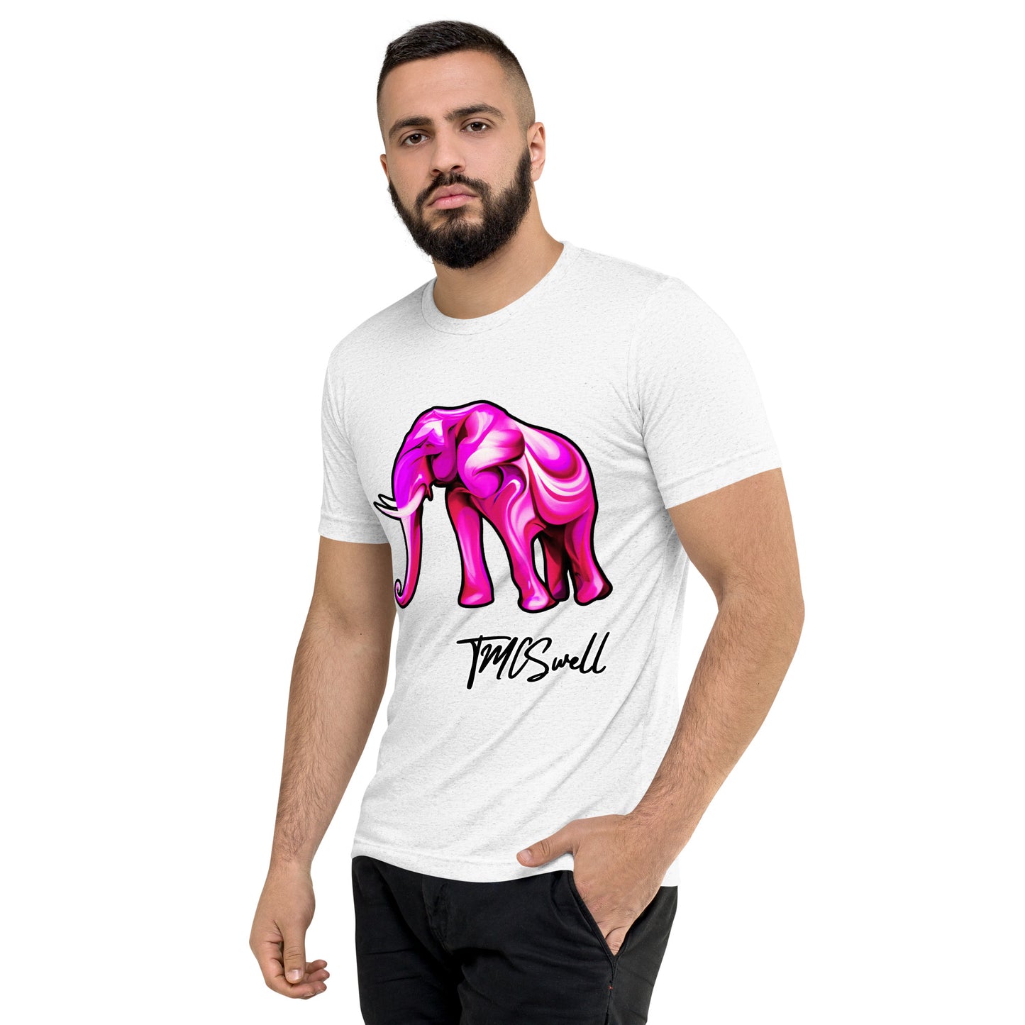 Power Elephant Tri Blend T