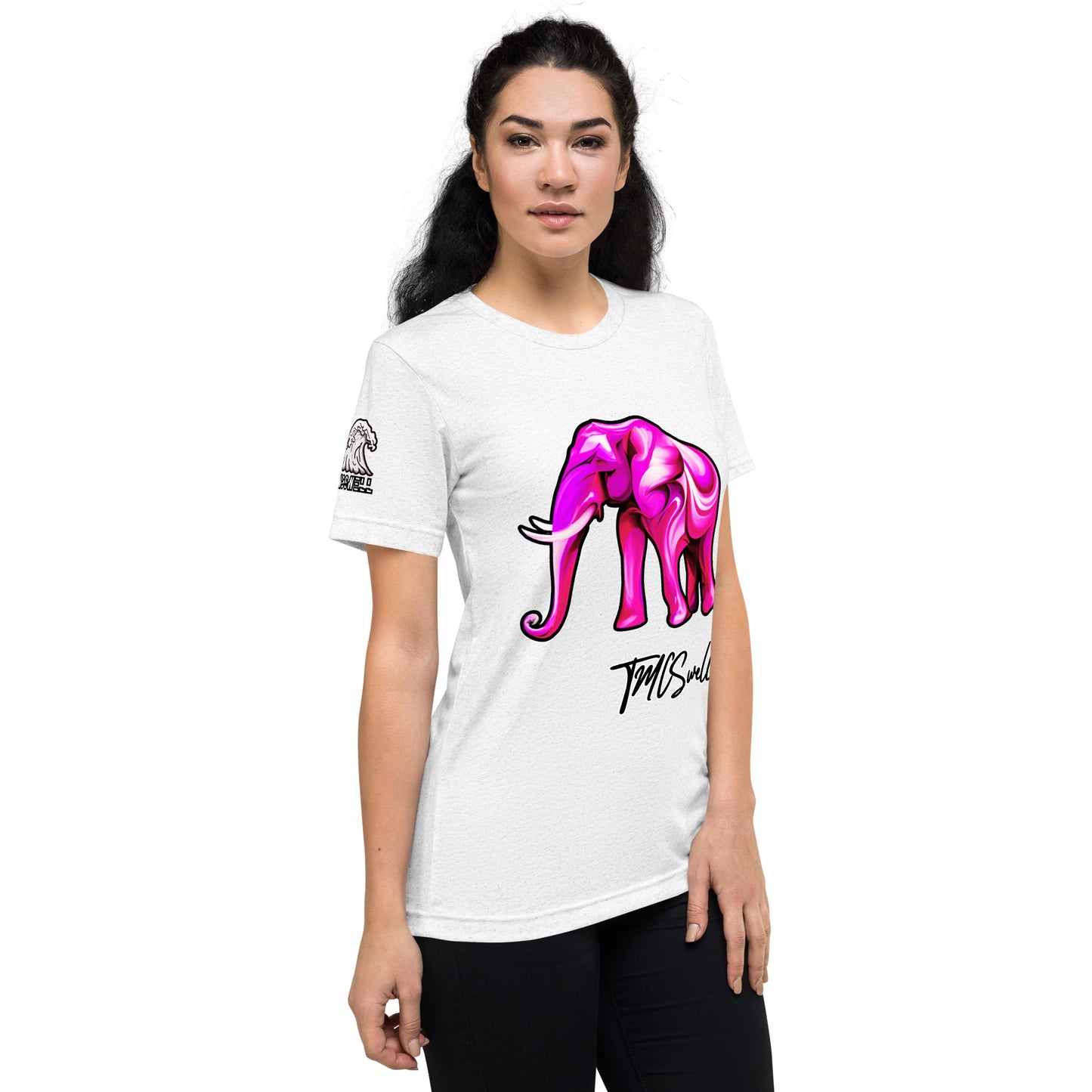 Power Elephant Tri Blend T