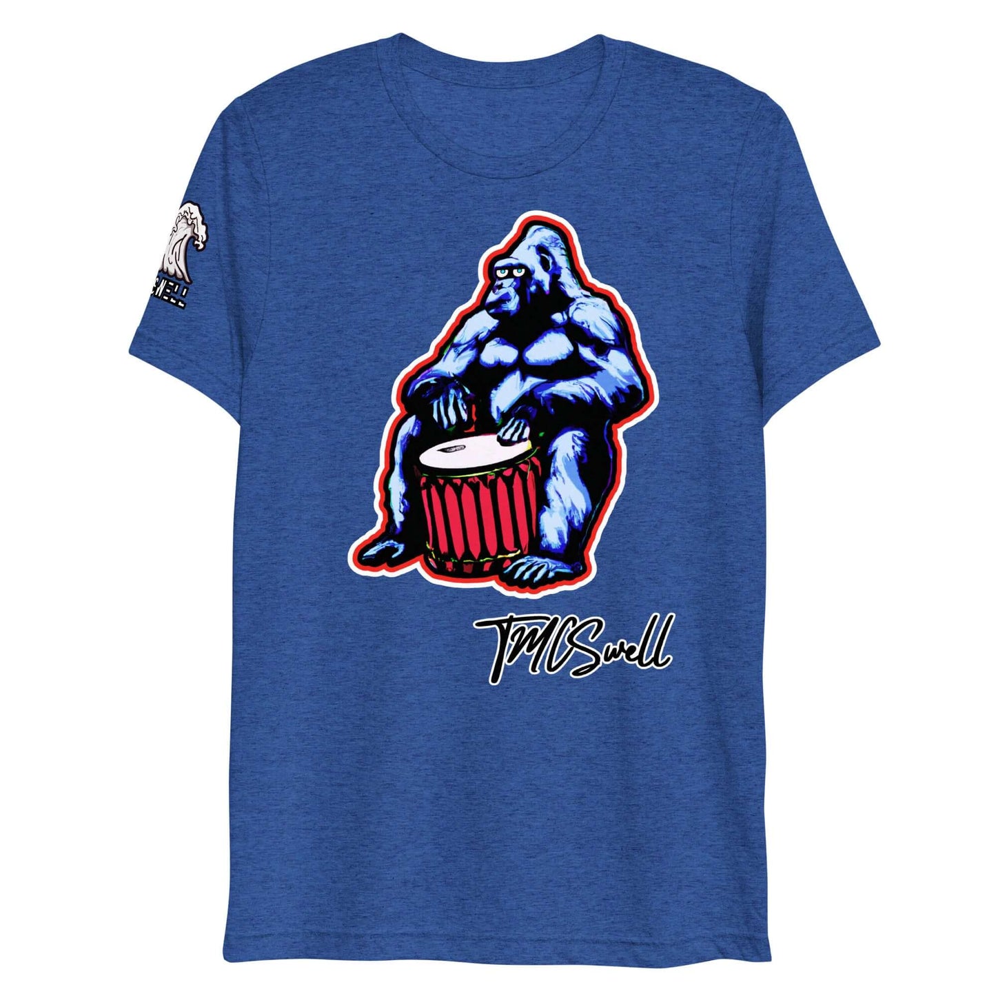 Big Gorilla Drum Tri-Blend T