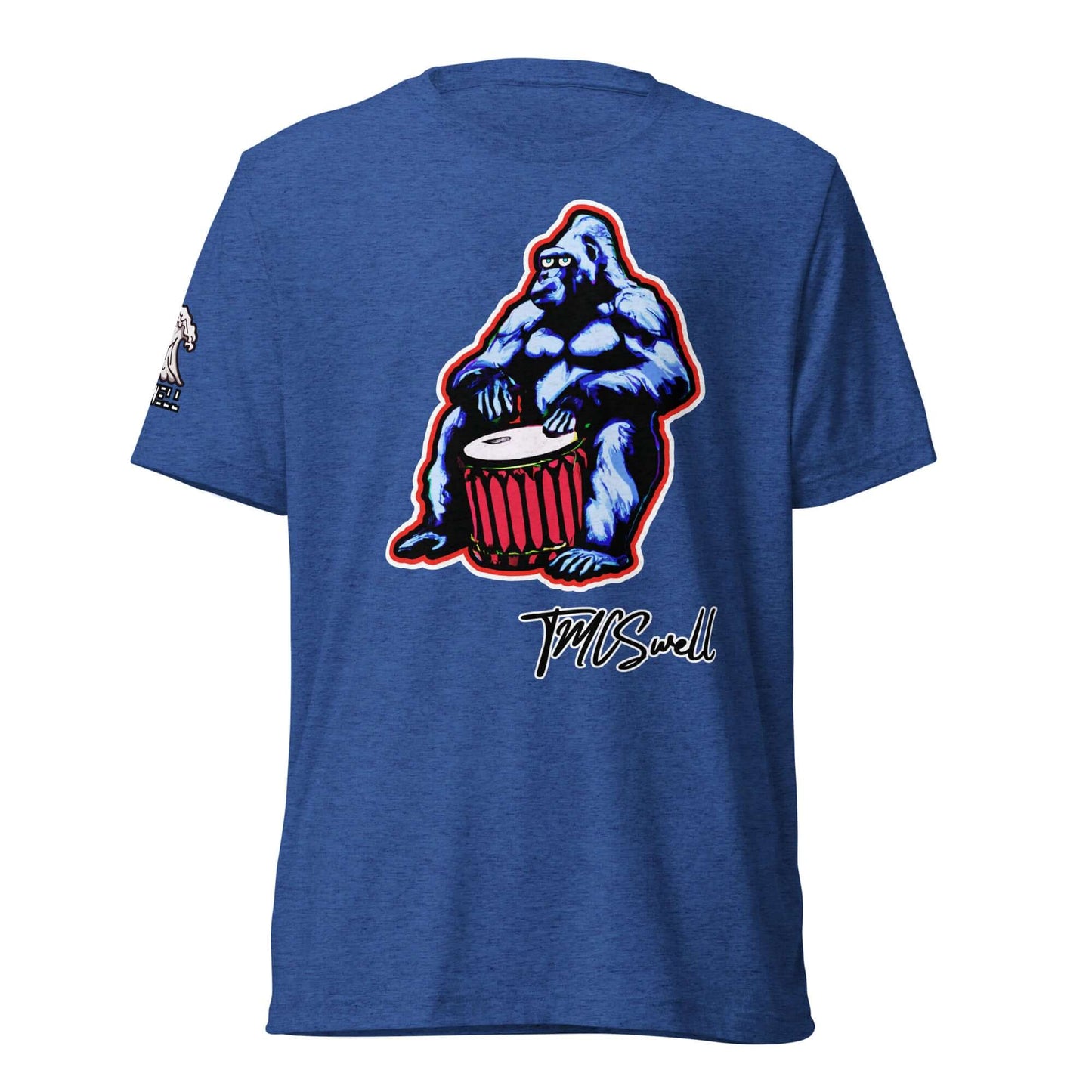 Big Gorilla Drum Tri-Blend T