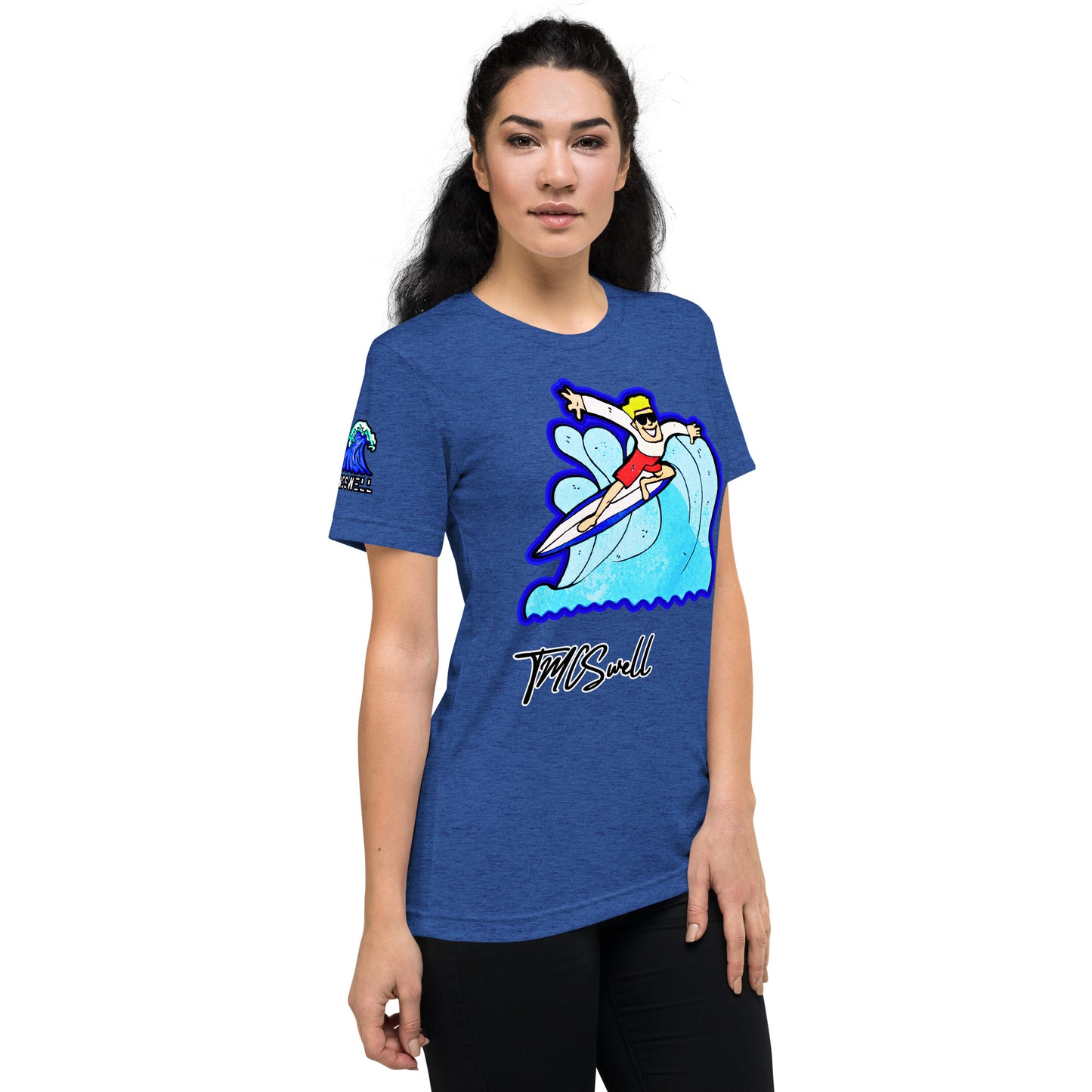 Classsic Surfer Dude Tri-Blend T