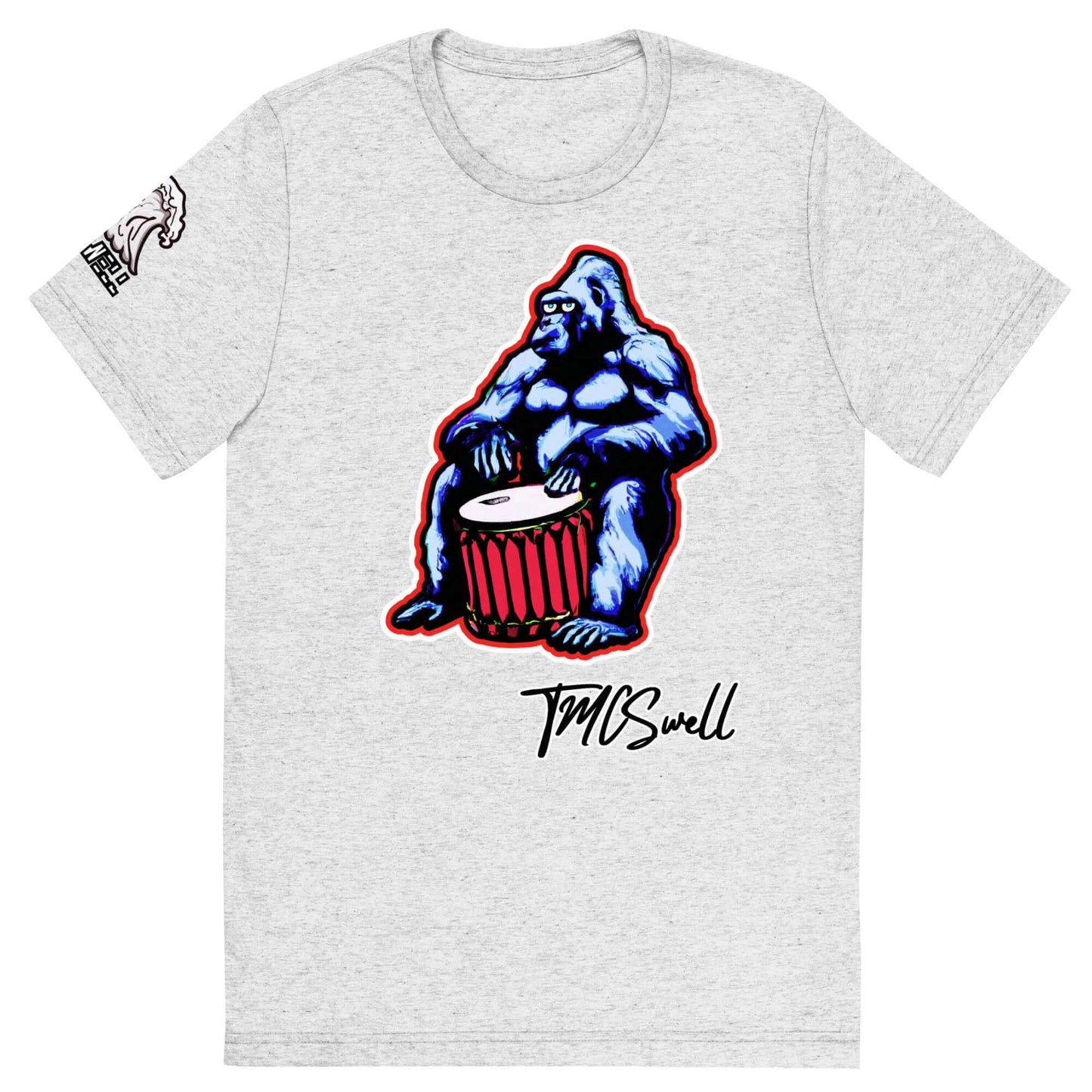 Big Gorilla Drum Tri-Blend T