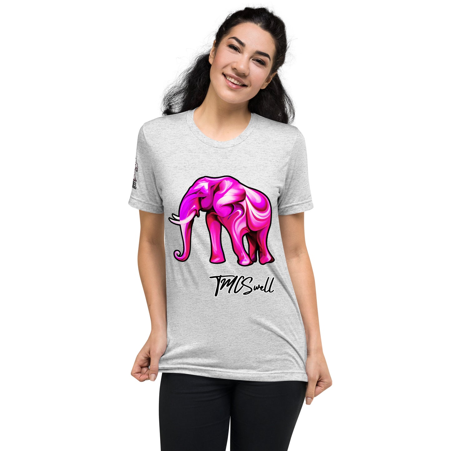 Power Elephant Tri Blend T