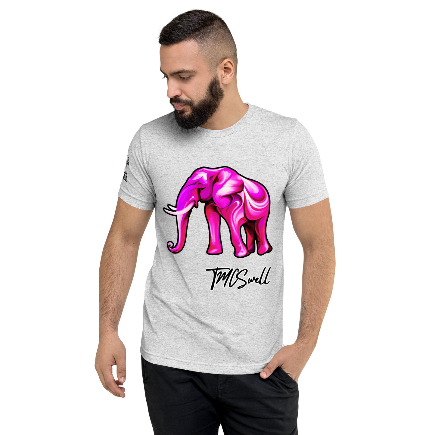 Power Elephant Tri Blend T