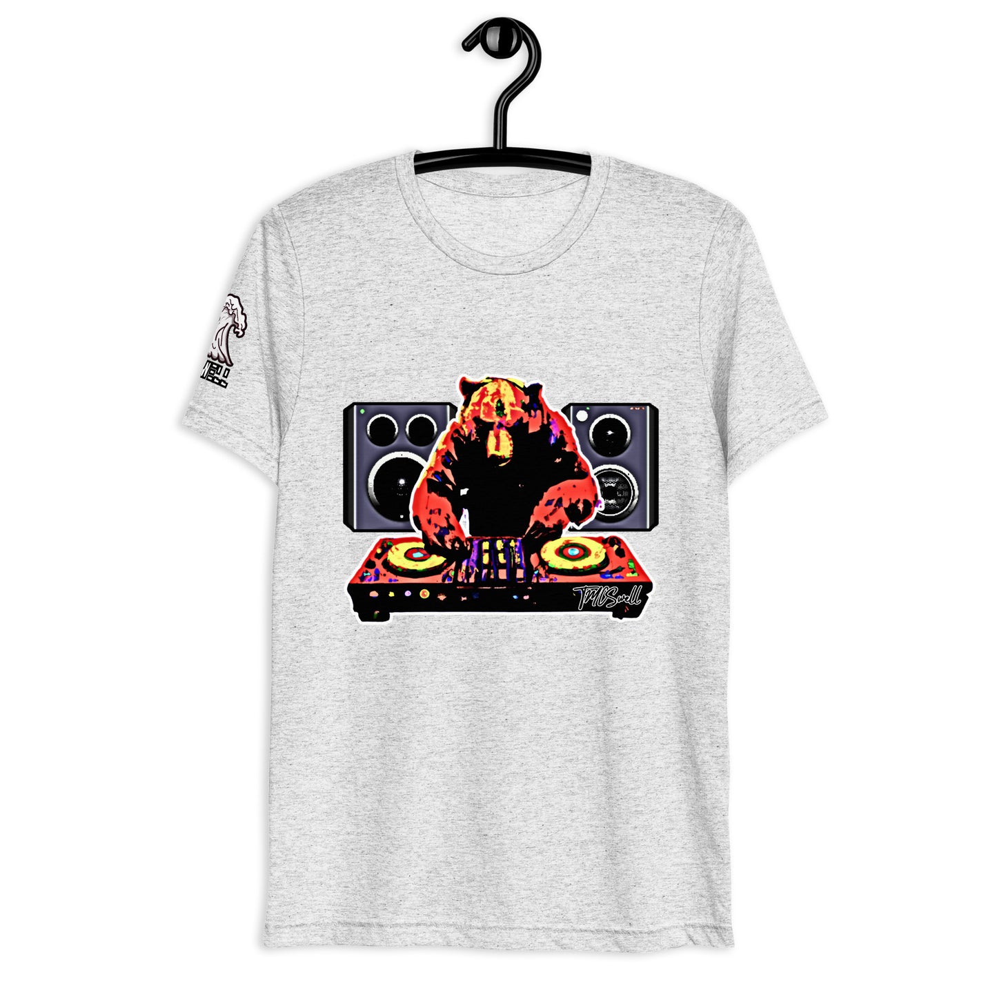 DJ Bear Tri-Blend T