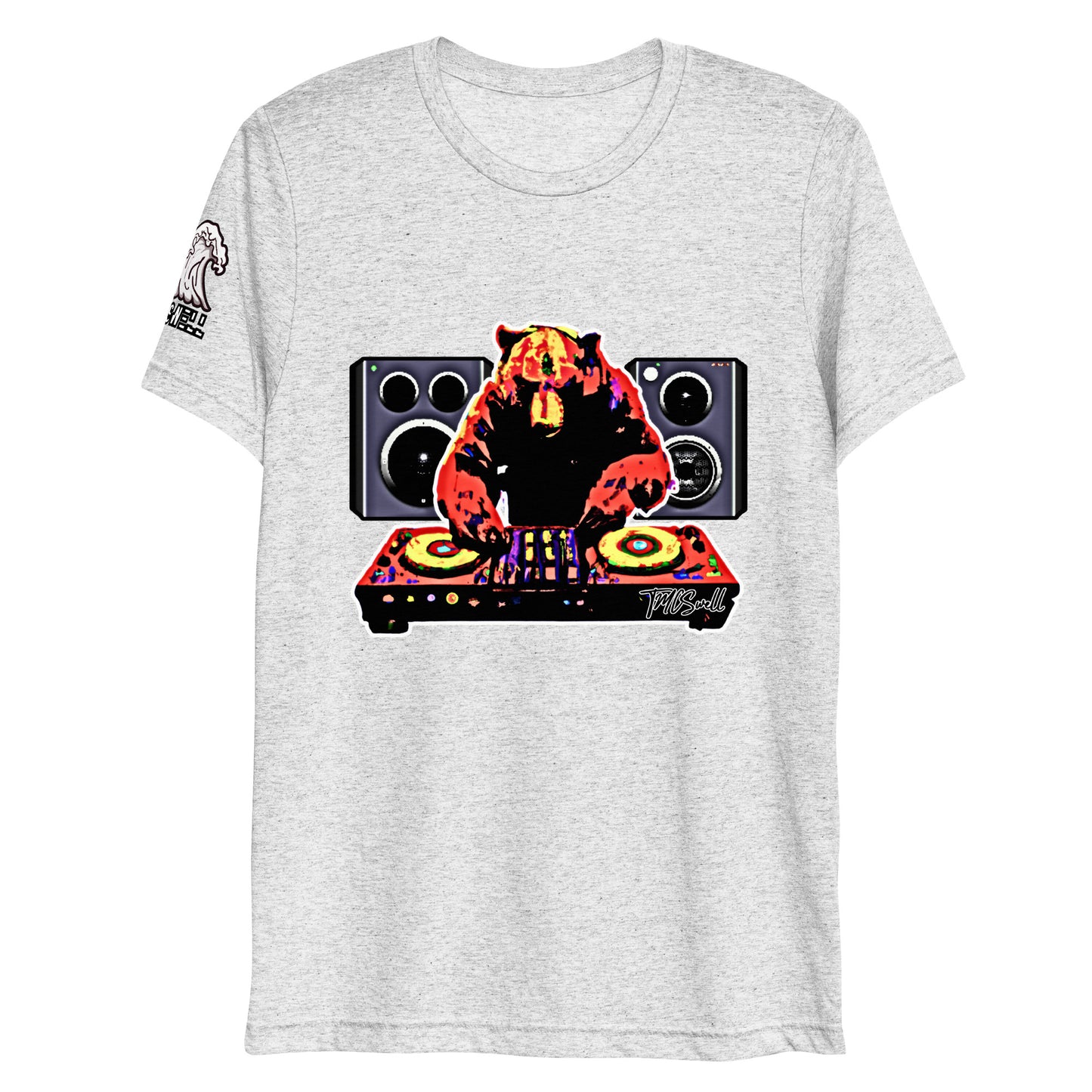 DJ Bear Tri-Blend T