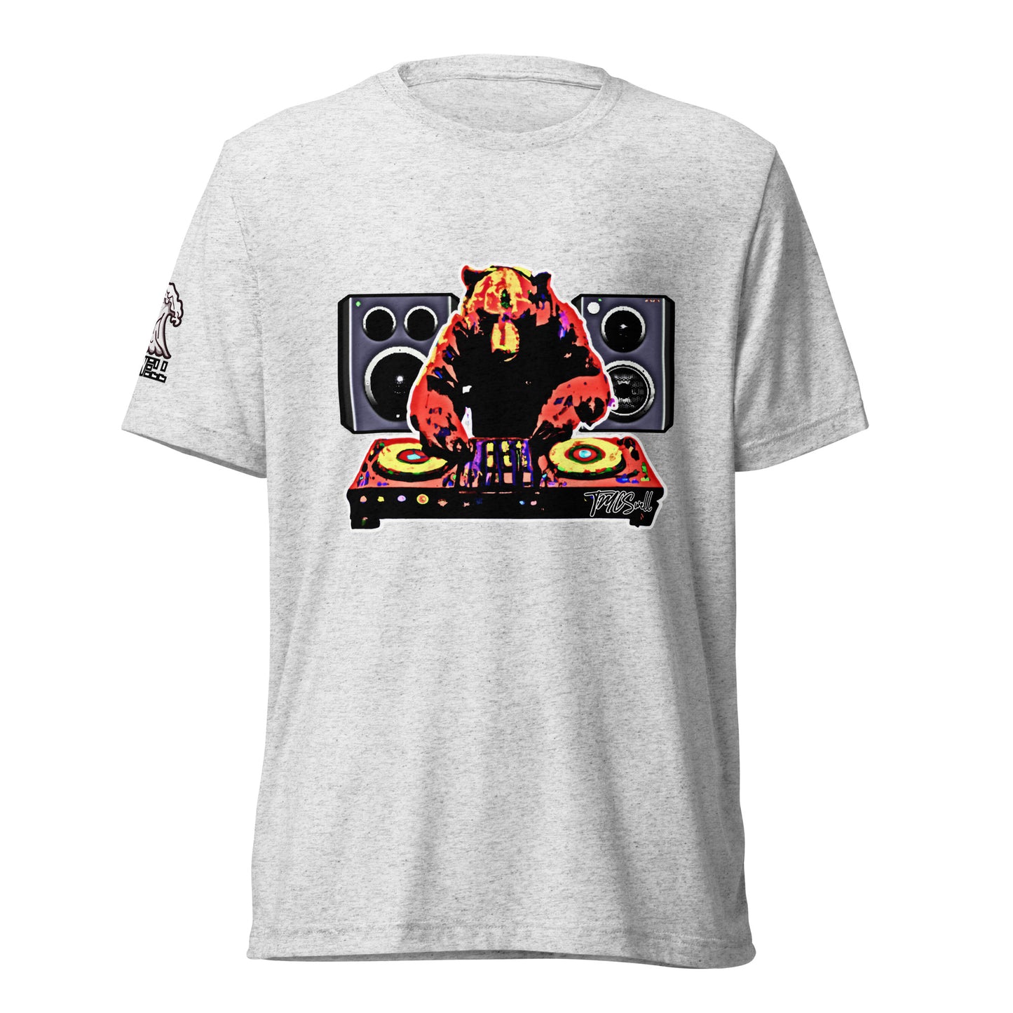 DJ Bear Tri-Blend T